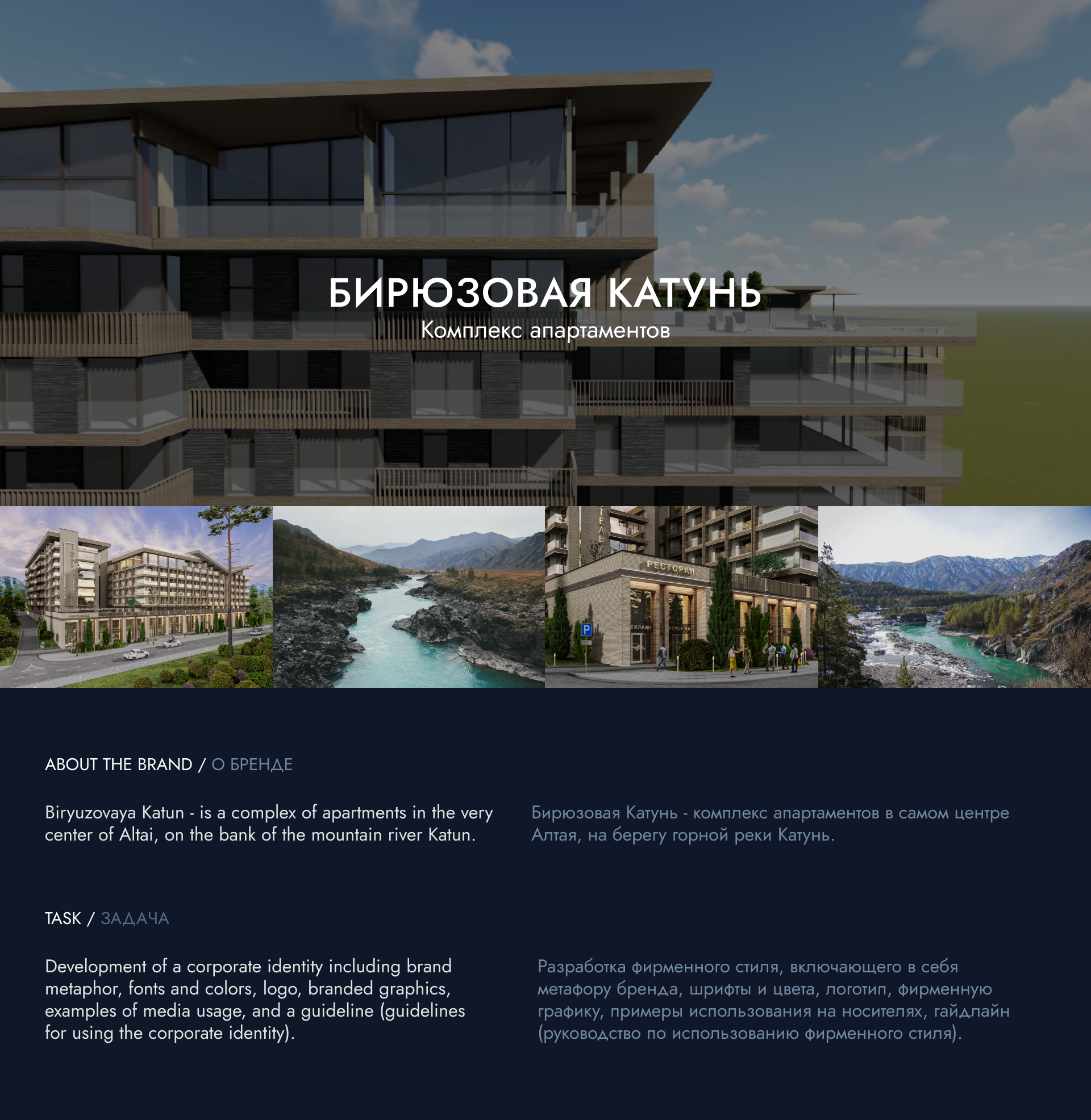 CORPORATE IDENTITY AND LOGO | BIRYUZOVAYA KATUN — Изображение №1 — Брендинг на Dprofile