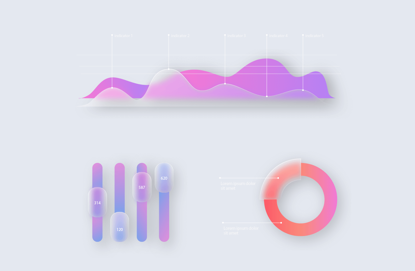 MINIMALISTIC INFOGRAPHICS — Изображение №1 — Интерфейсы, Графика на Dprofile