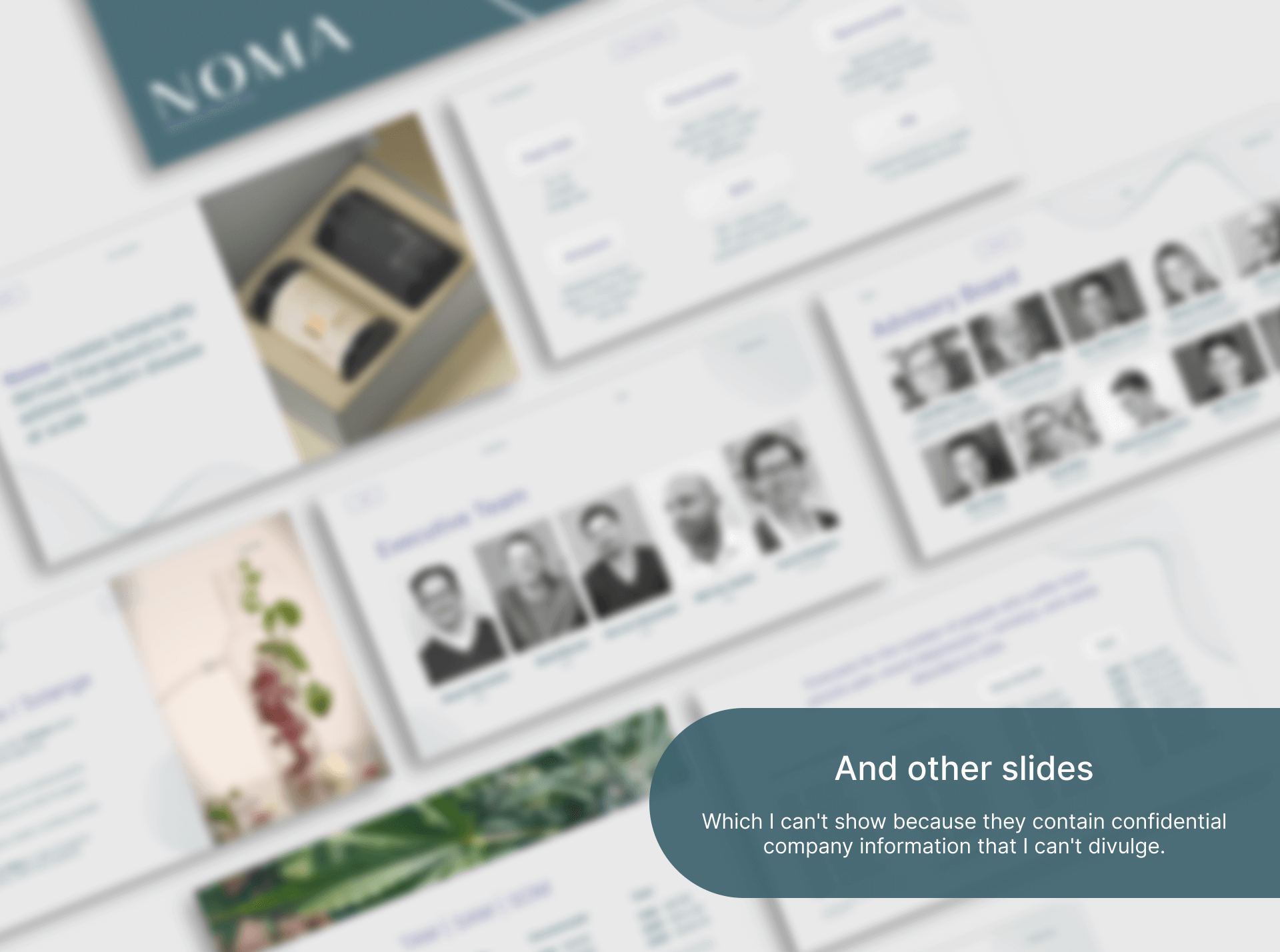 NOMA | Pitch deck design | Presentation design — Изображение №3 — Брендинг, Маркетинг на Dprofile