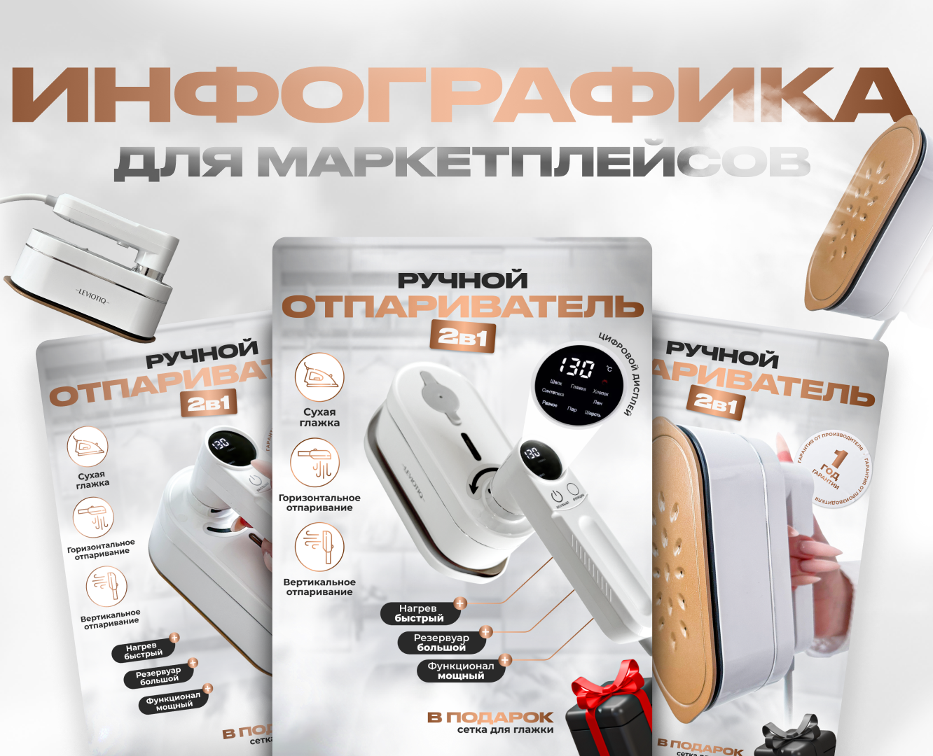 Дизайн инфографики для карточки товара Wildberries — Графика, Маркетинг на Dprofile