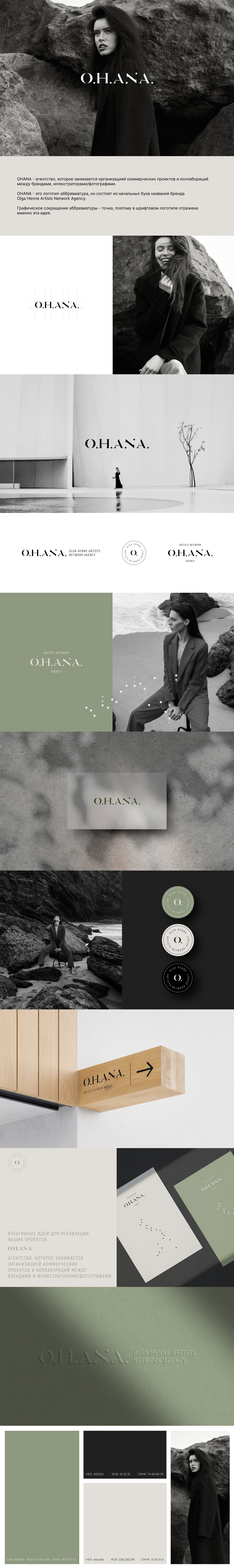 OHANA — Изображение №1 — Брендинг, Графика на Dprofile
