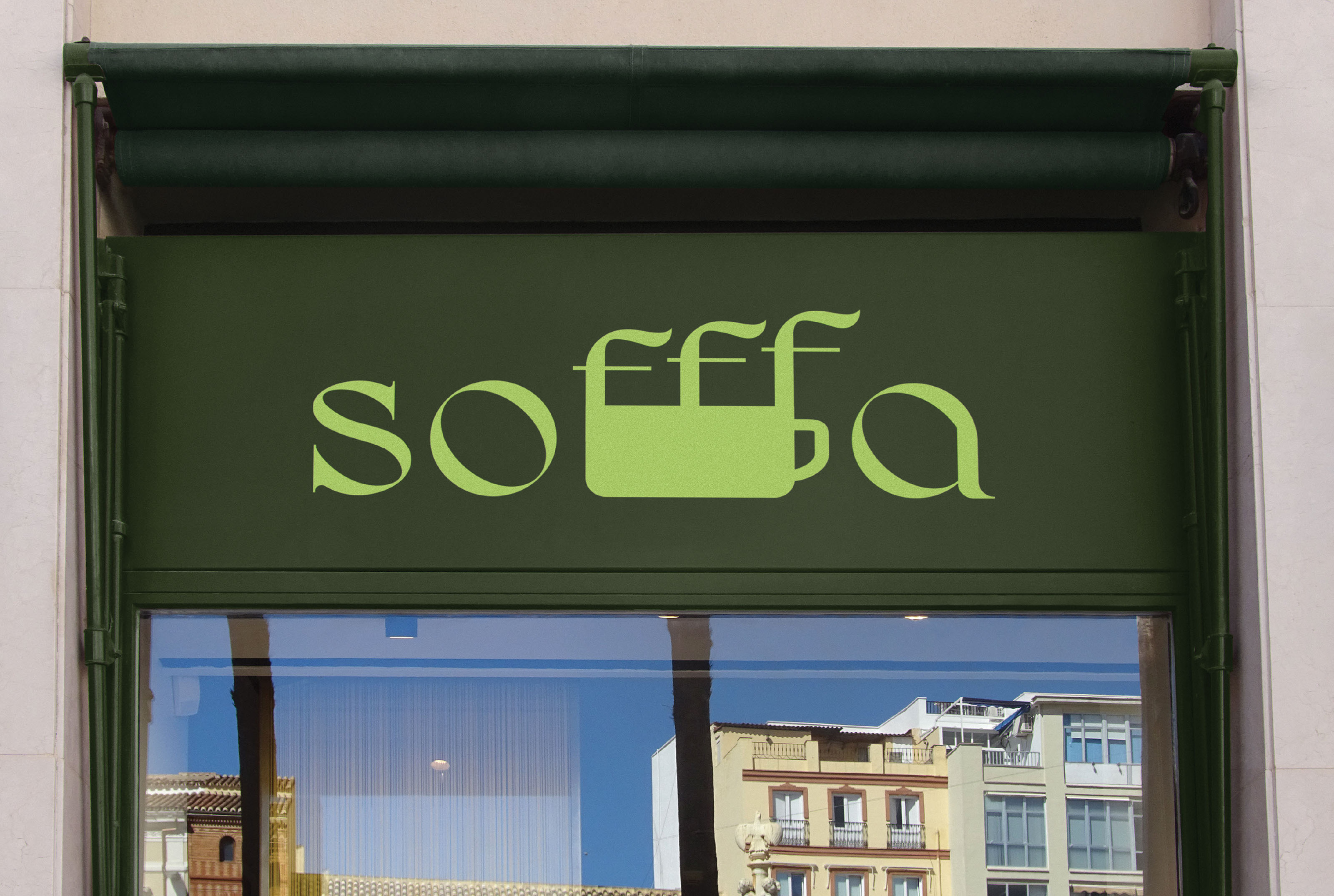 Логотип и минимальный фирменный стиль кофейни Sofffa — Изображение №14 — Брендинг на Dprofile