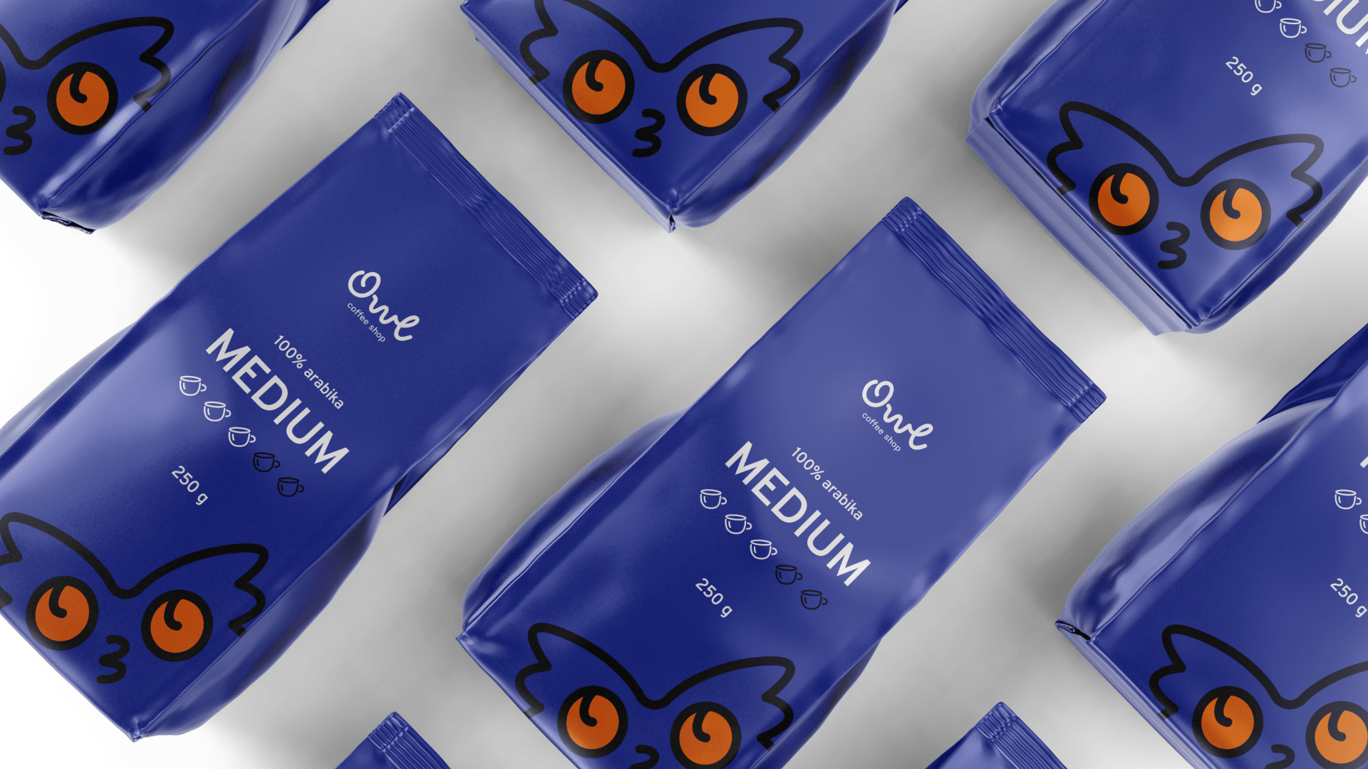 Coffee owl | Фирменный стиль | Brand indintity — Изображение №12 — Брендинг, Графика на Dprofile