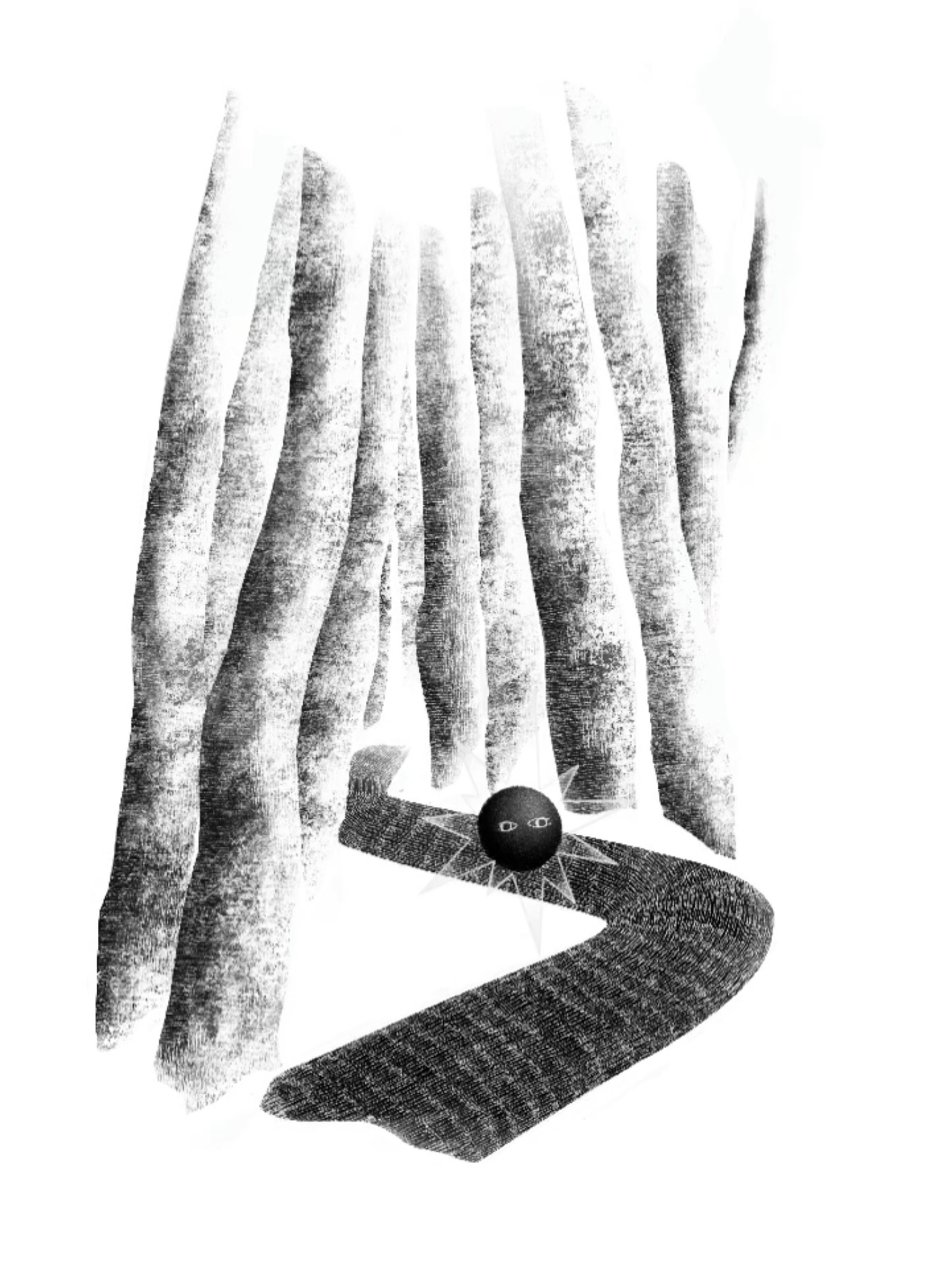 Далекий лес — Изображение №5 — Иллюстрация, Графика на Dprofile