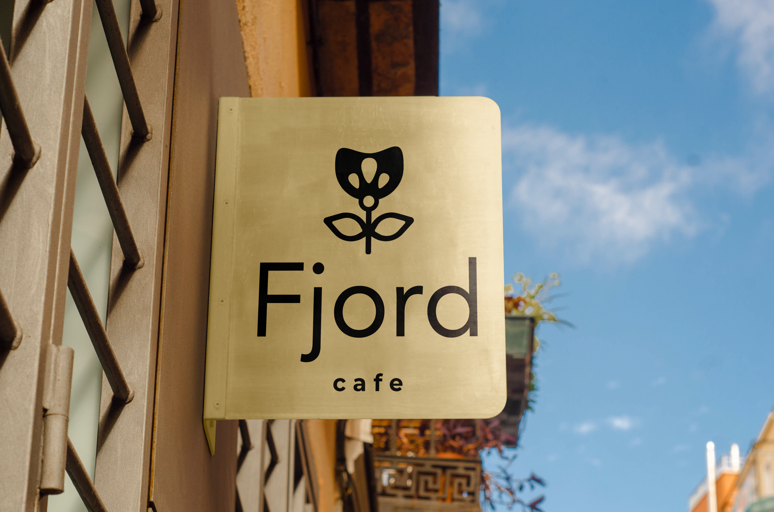 Fjord | Логотип для кафе — Изображение №1 — Брендинг, Графика на Dprofile