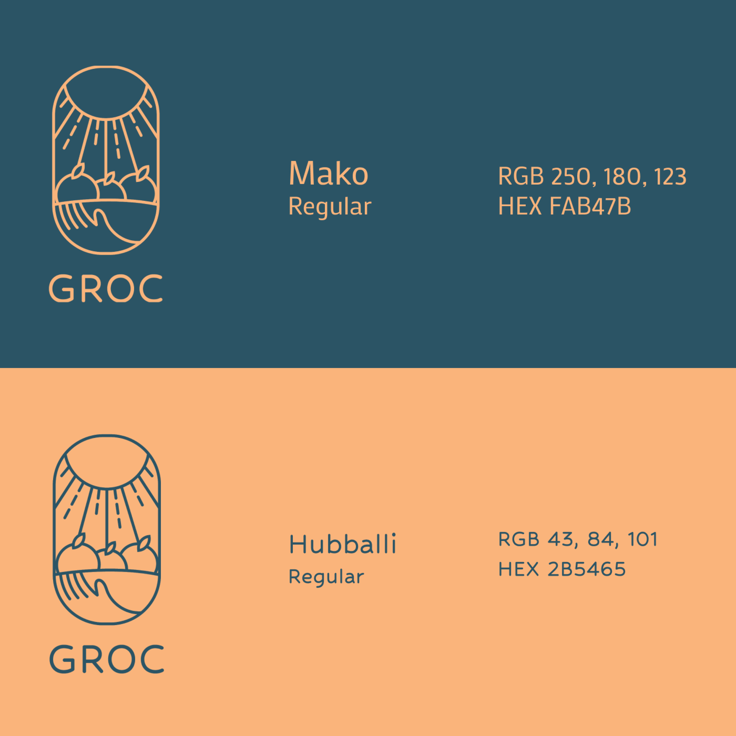 GROC | Агрохолдинг | Логотип — Изображение №2 — Брендинг, Графика на Dprofile