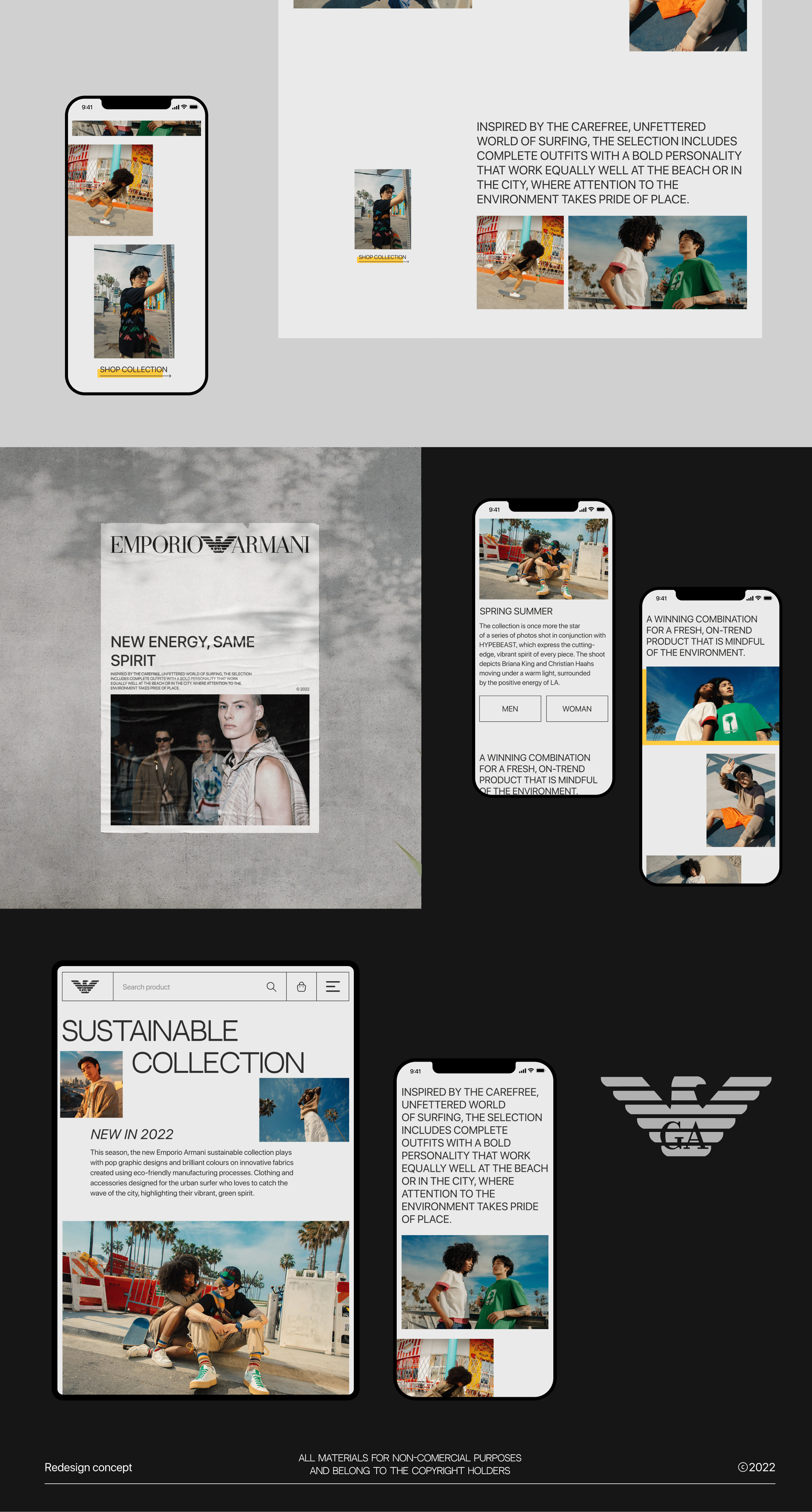 Emporio Armani | E-commerce redesign — Изображение №7 — Интерфейсы на Dprofile