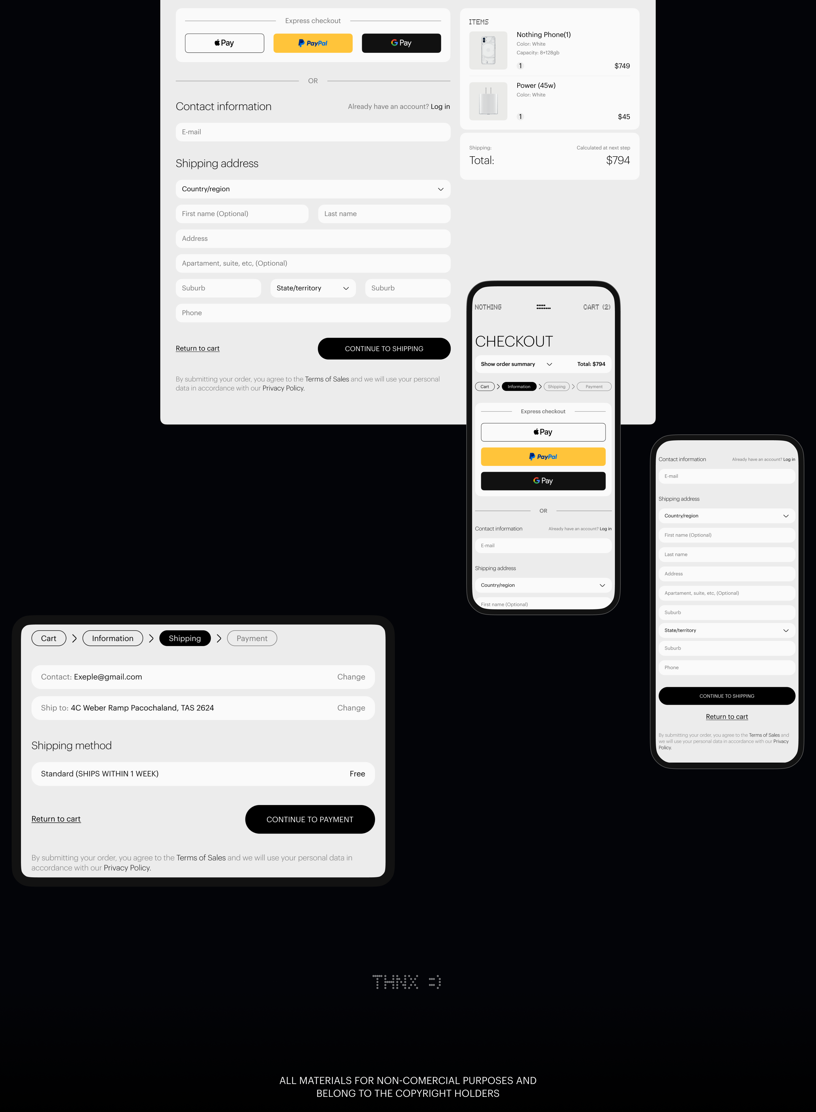 Corporate Website Nothing (R) — Изображение №24 — Интерфейсы, Брендинг, Анимация на Dprofile
