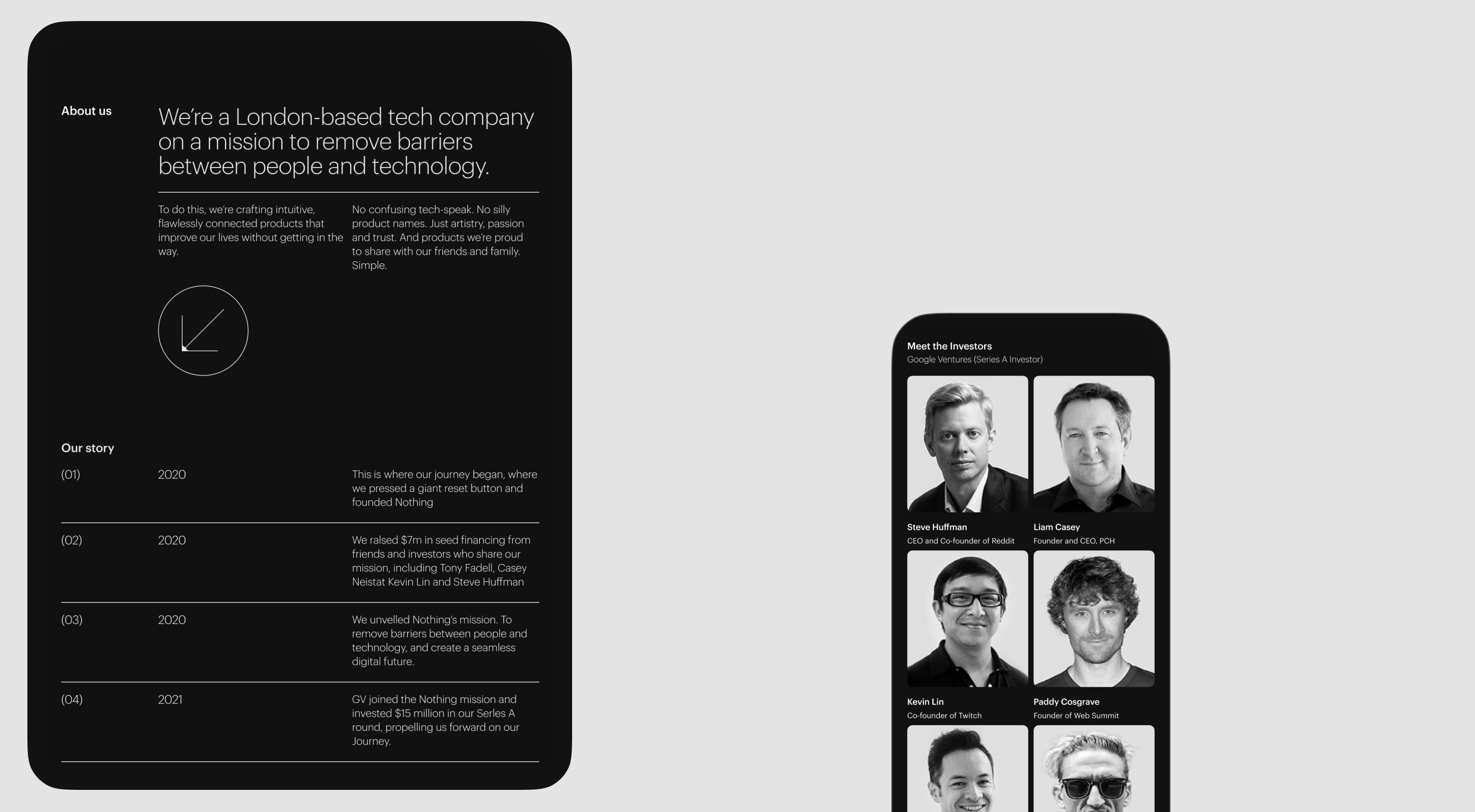 Corporate Website Nothing (R) — Изображение №16 — Интерфейсы, Брендинг, Анимация на Dprofile