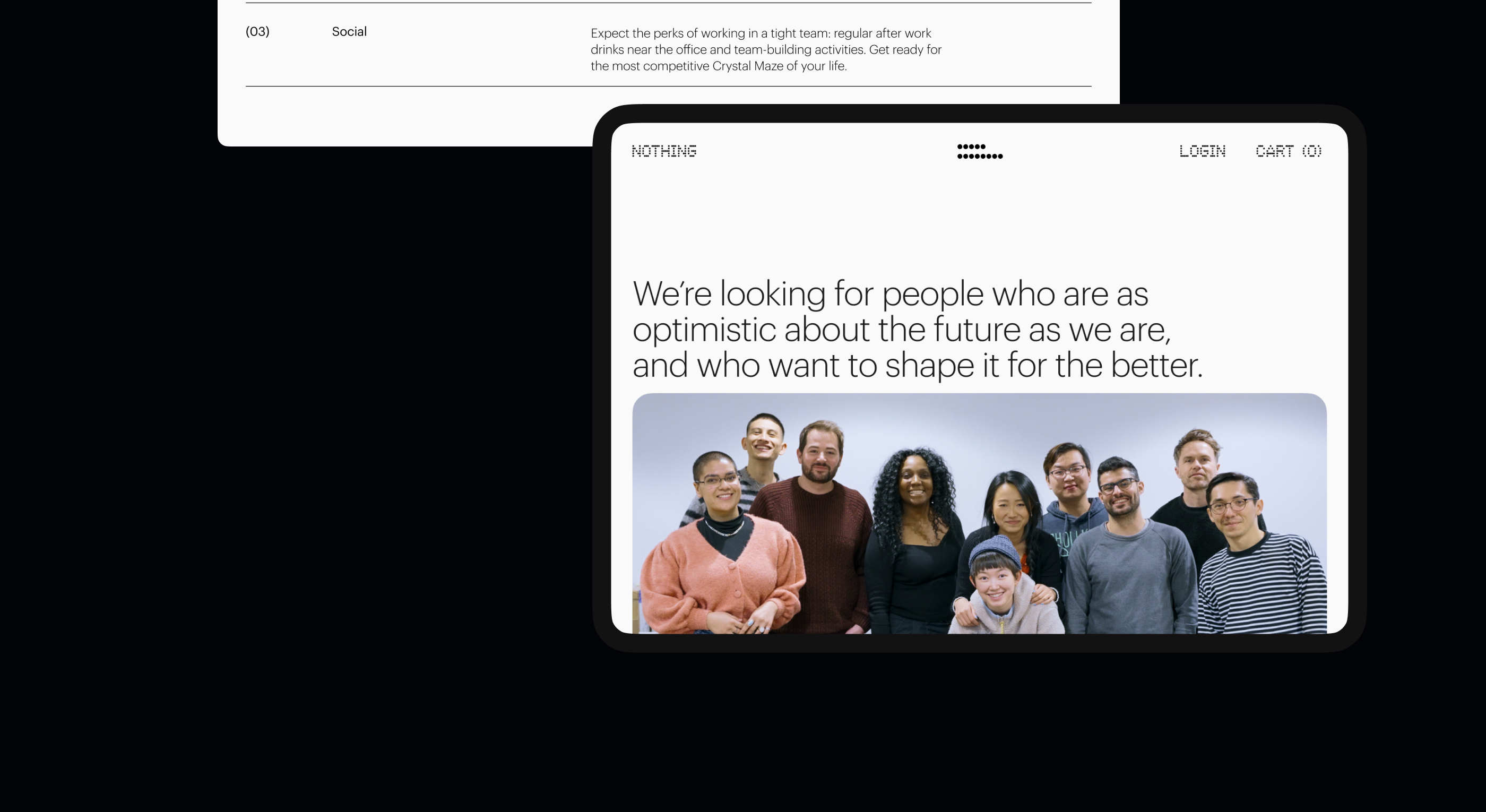 Corporate Website Nothing (R) — Изображение №20 — Интерфейсы, Брендинг, Анимация на Dprofile