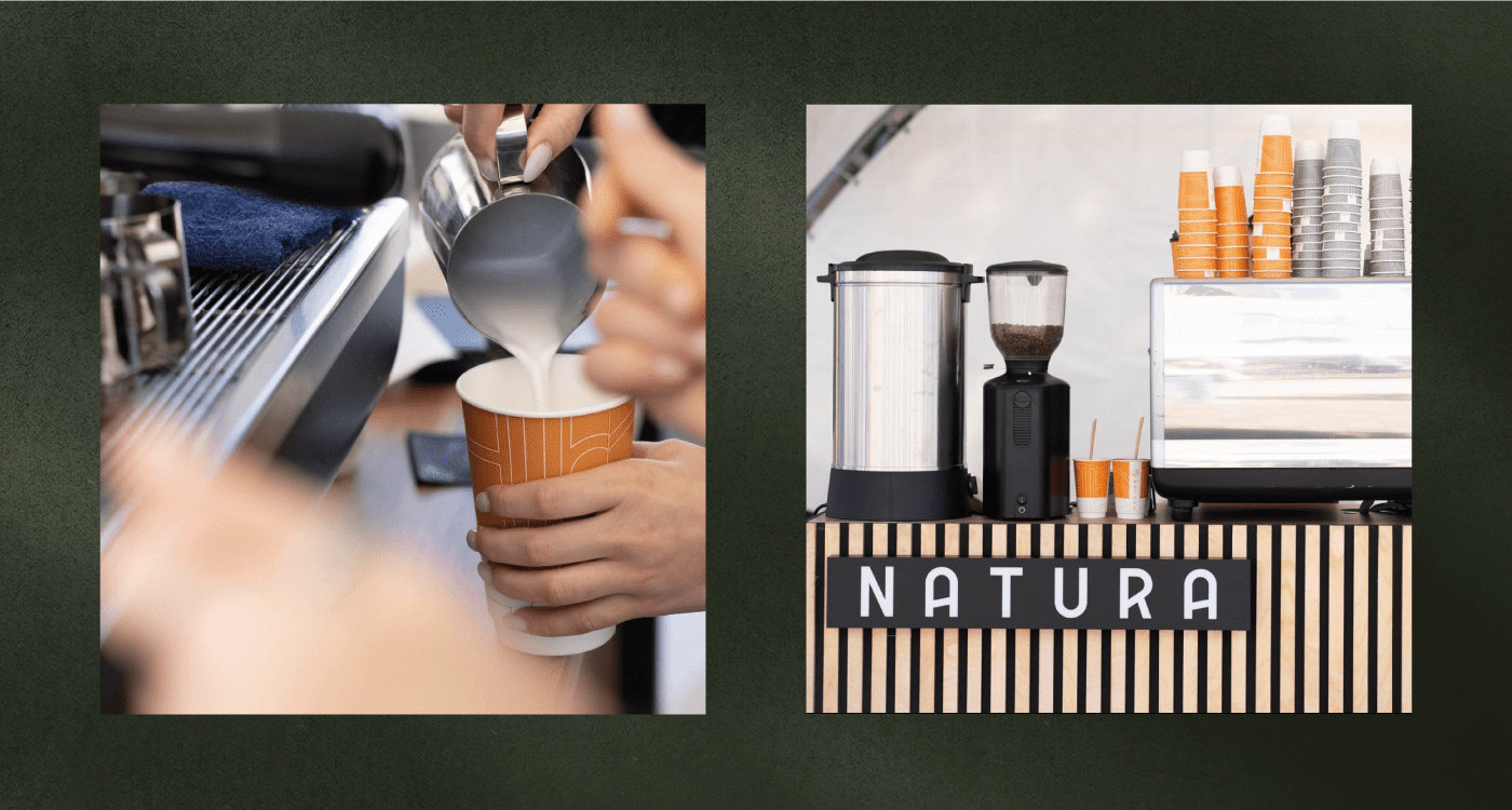 Логотип | Фирменный стиль Кофейня NATURA — Изображение №14 — Брендинг на Dprofile
