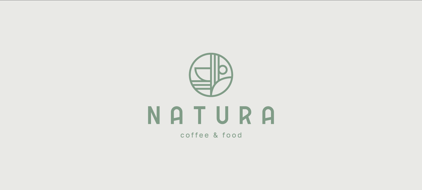 Логотип | Фирменный стиль Кофейня NATURA — Изображение №4 — Брендинг на Dprofile