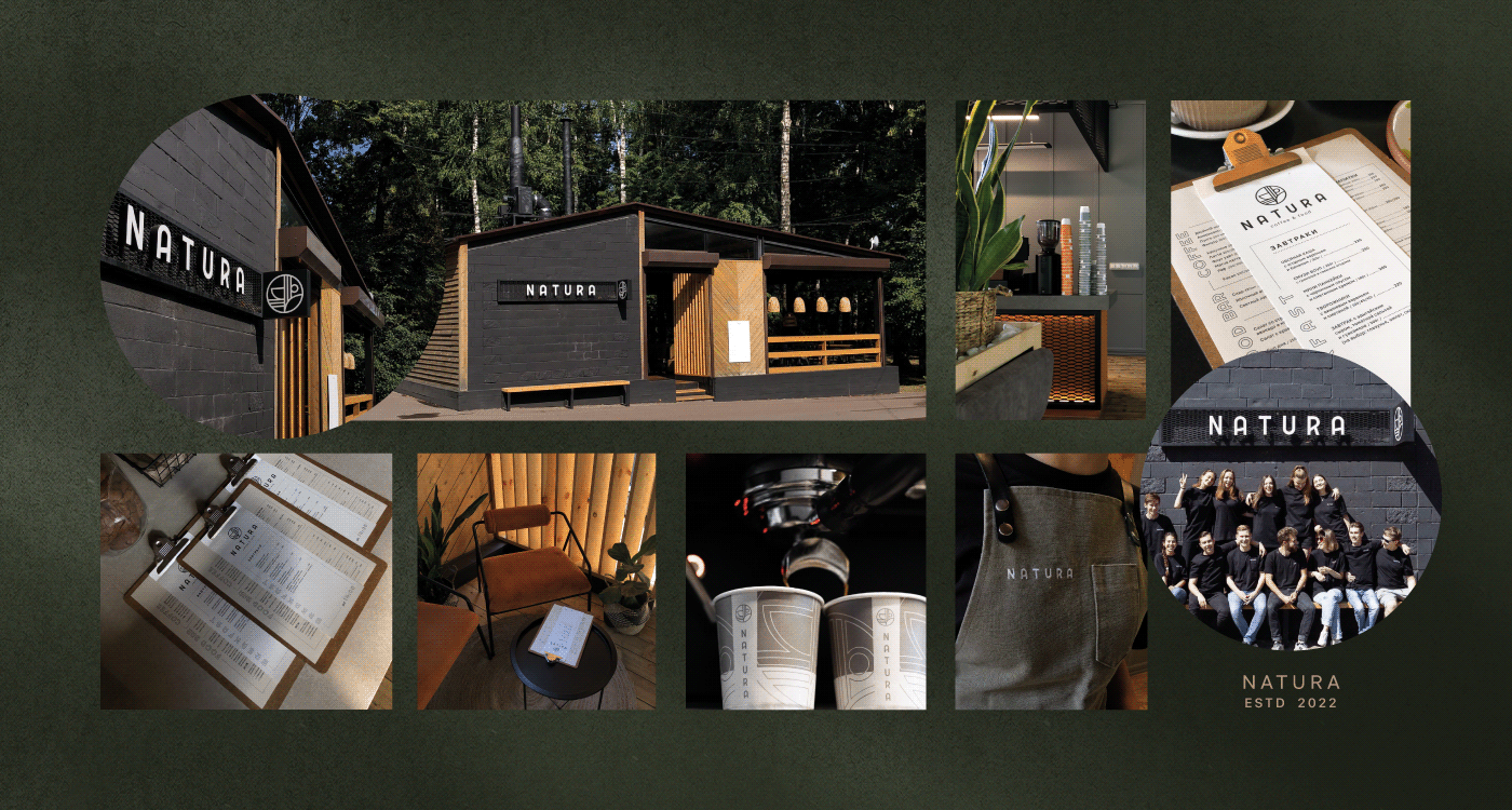Логотип | Фирменный стиль Кофейня NATURA — Изображение №15 — Брендинг на Dprofile