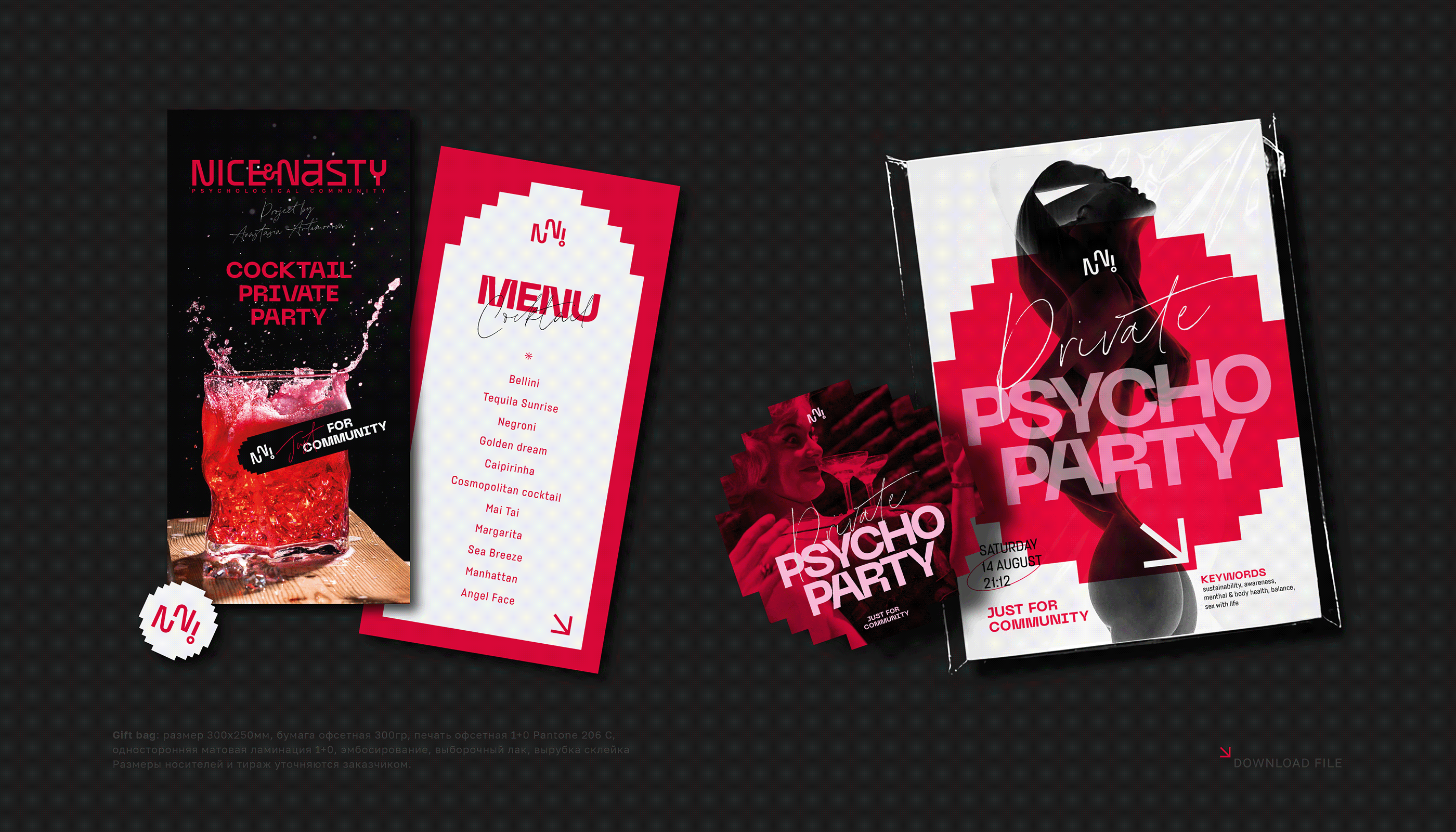 Brand Identity | Guideline Nice&Nasty — Изображение №21 — Брендинг, Графика на Dprofile