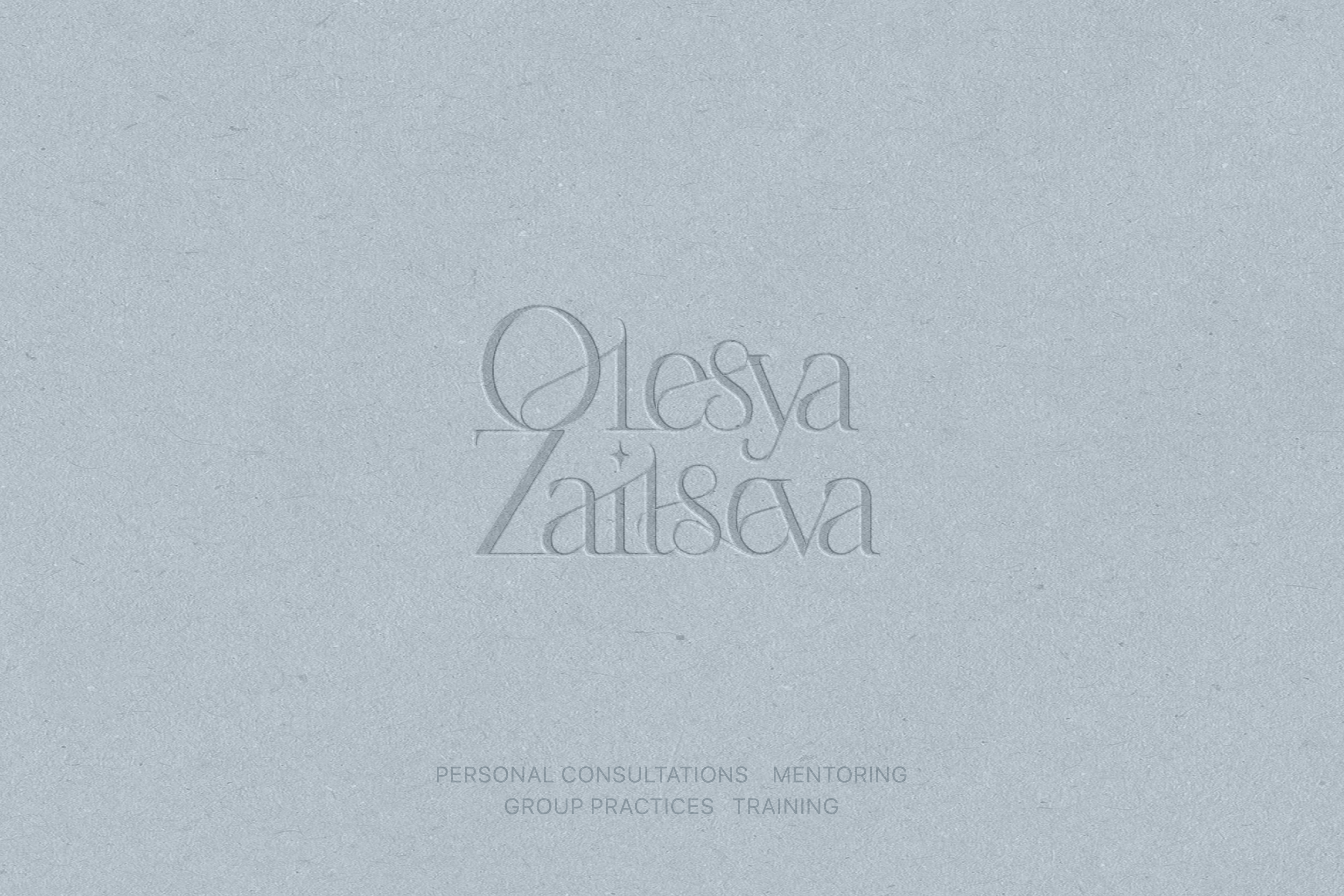 LOGO & VISUAL FOR PERSONAL BRAND OLESYA ZAYTSEVA — Изображение №7 — Брендинг, Графика на Dprofile