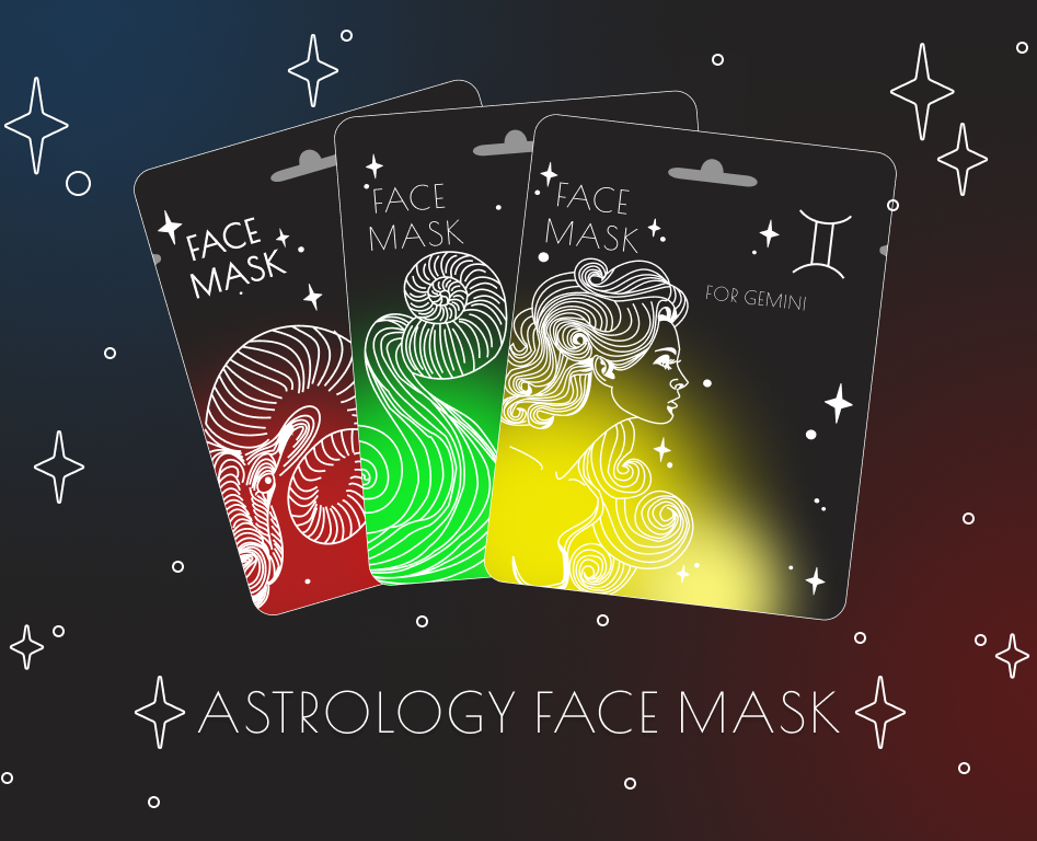 ASTROLOGY FAСE MASK — Интерфейсы, Брендинг на Dprofile