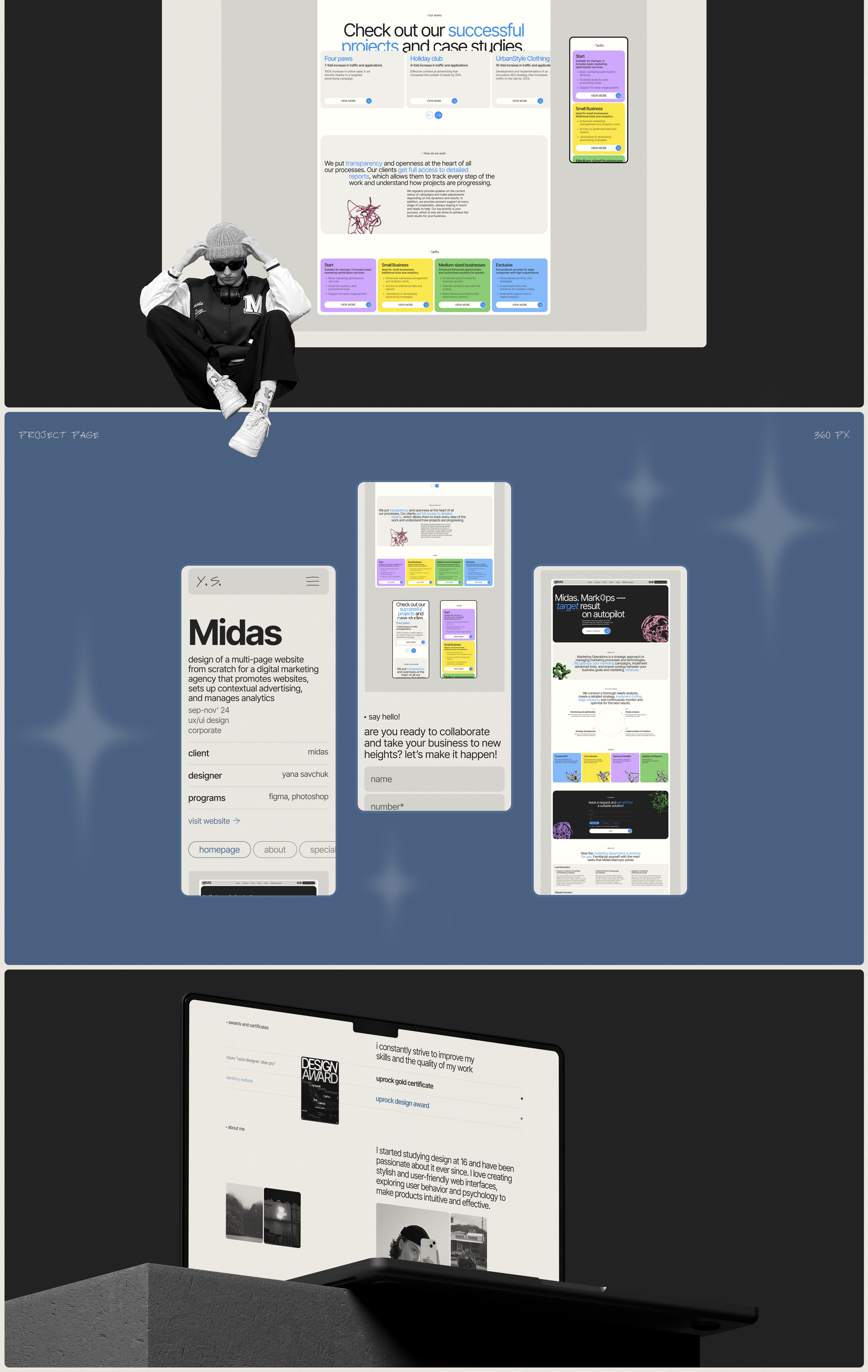 ux/ui designer — Изображение №5 — Интерфейсы, Брендинг на Dprofile