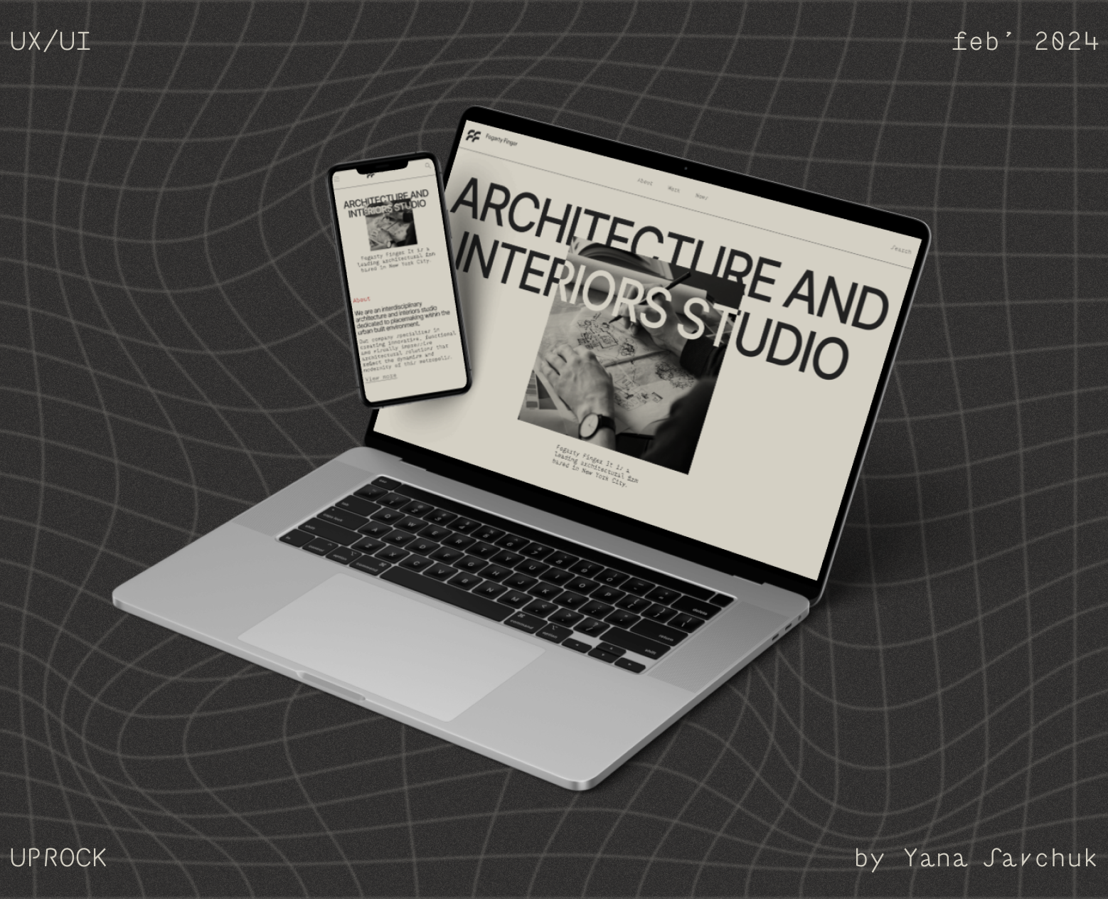 Fogarty Finger / corporate website на Dprofile