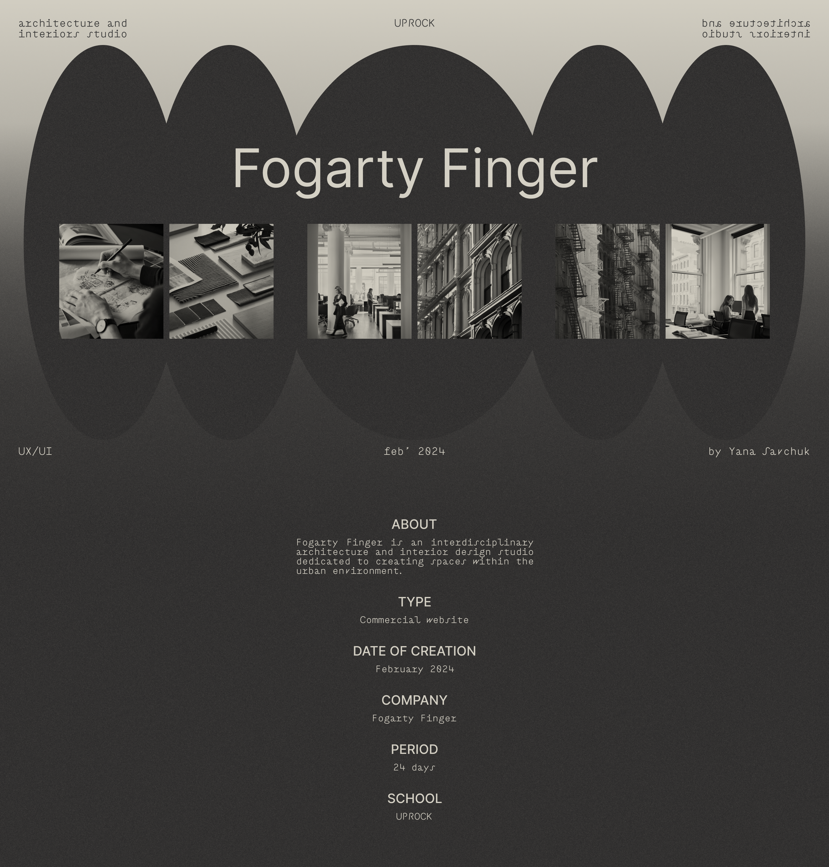 Fogarty Finger / corporate website — Изображение №1 — Интерфейсы, Брендинг на Dprofile