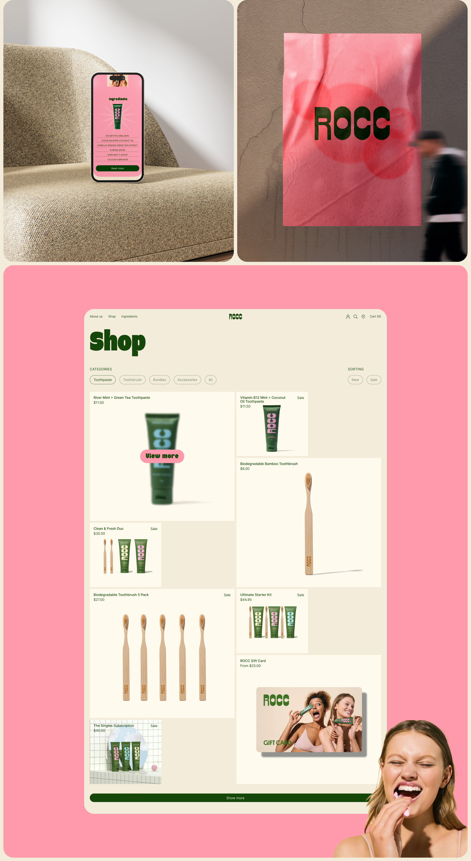 Rocc | E-commerce website — Изображение №5 — Интерфейсы, Брендинг на Dprofile