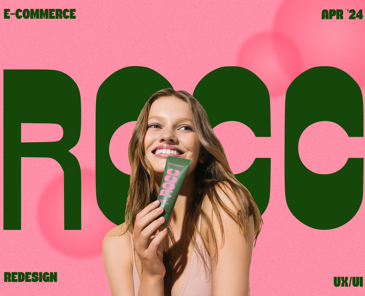 Rocc | E-commerce website на Dprofile