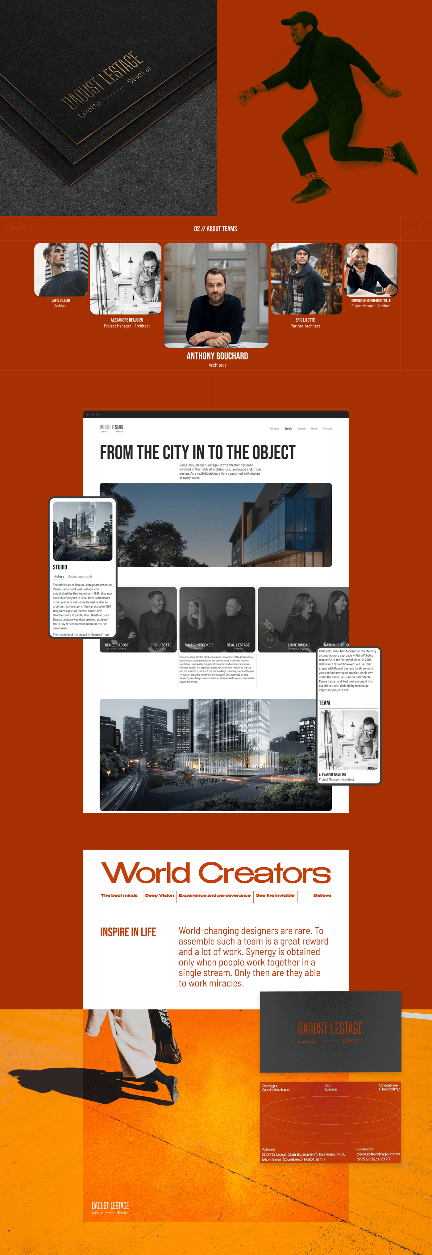 Corporate website of the Architectural Bureau — Изображение №4 — Интерфейсы на Dprofile