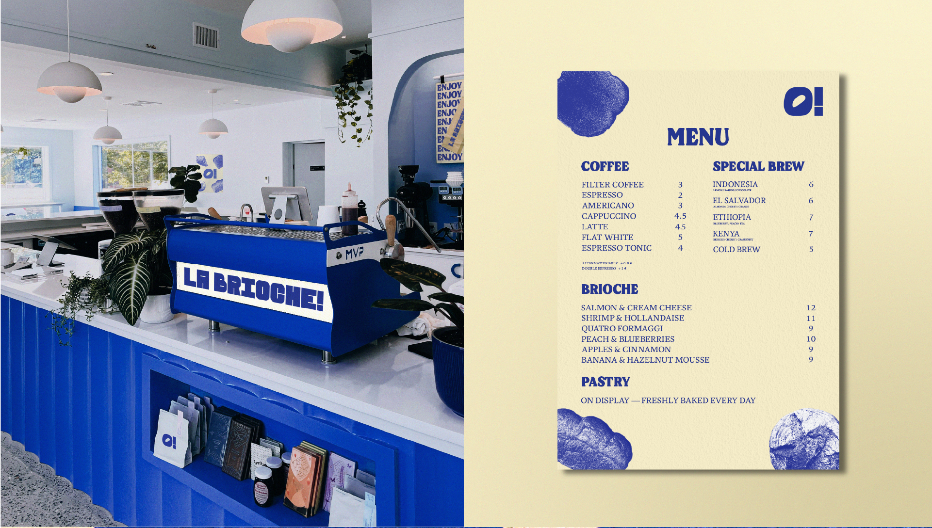 LA BRIOCHE COFFEE SHOP & BAKERY| АЙДЕНТИКА — Изображение №3 — Брендинг, Графика на Dprofile