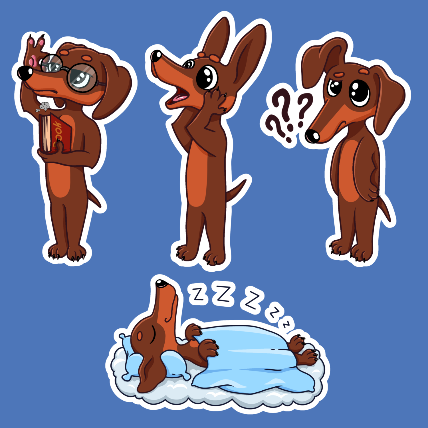 Stiker pack for telegram — Изображение №8 — Брендинг, Иллюстрация на Dprofile