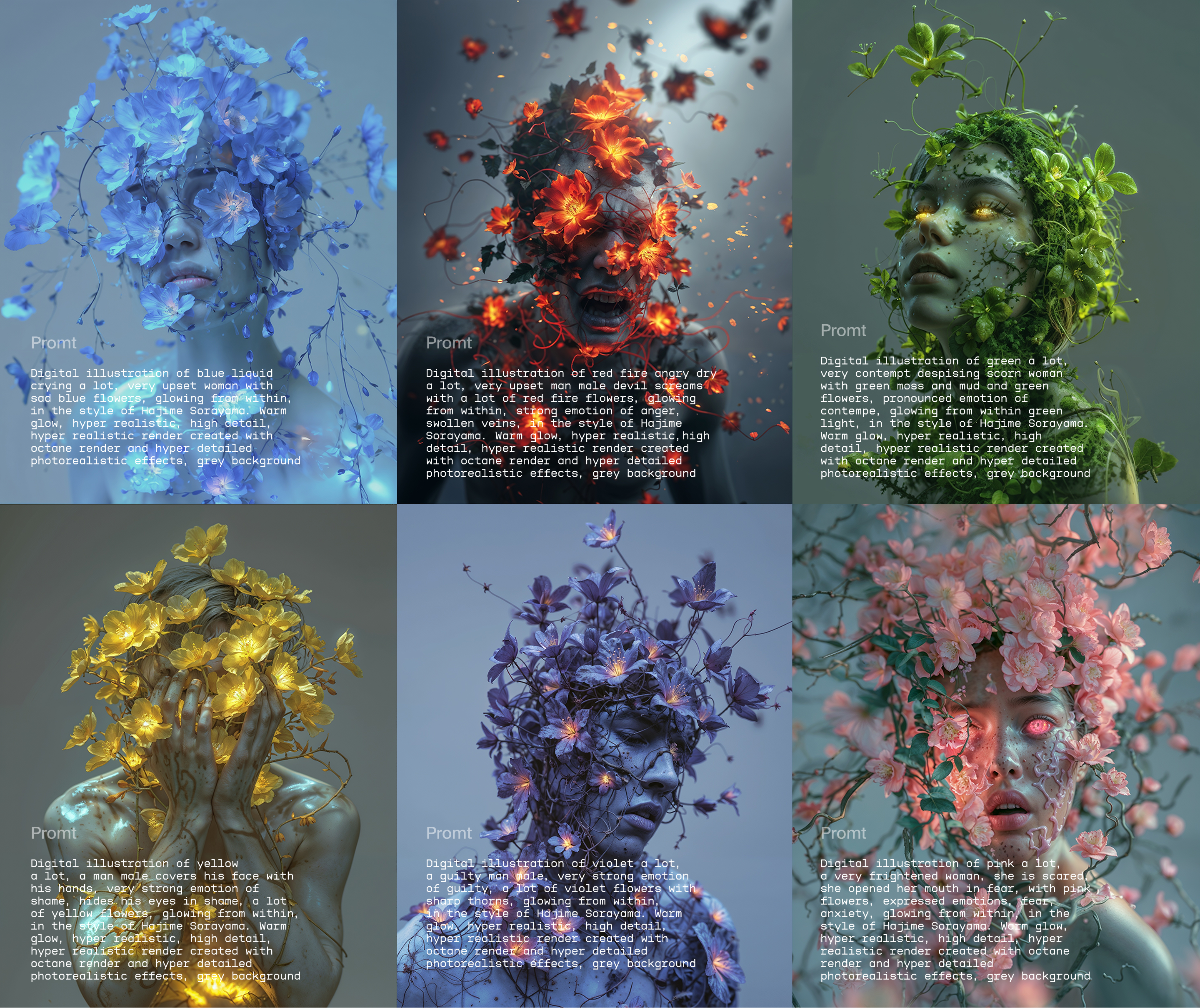 Negative emotions | Book — Изображение №7 — Графика на Dprofile