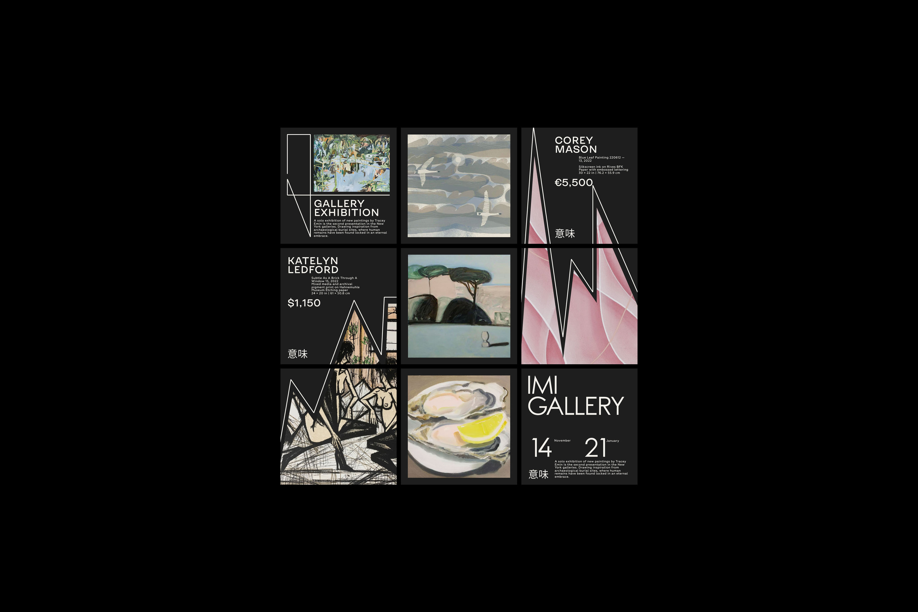 IMI GALLERY — Изображение №11 — Брендинг, Анимация на Dprofile