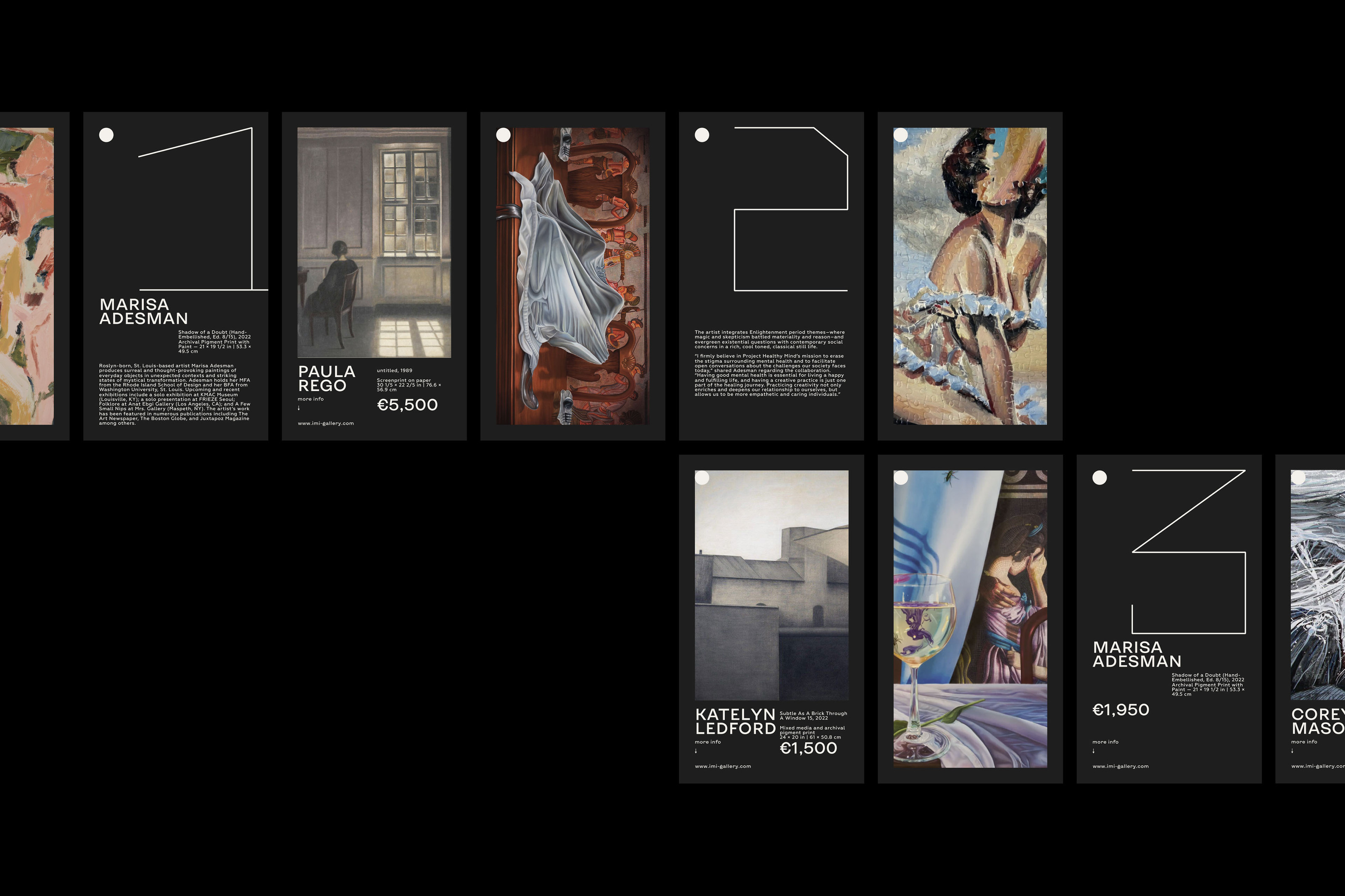 IMI GALLERY — Изображение №10 — Брендинг, Анимация на Dprofile