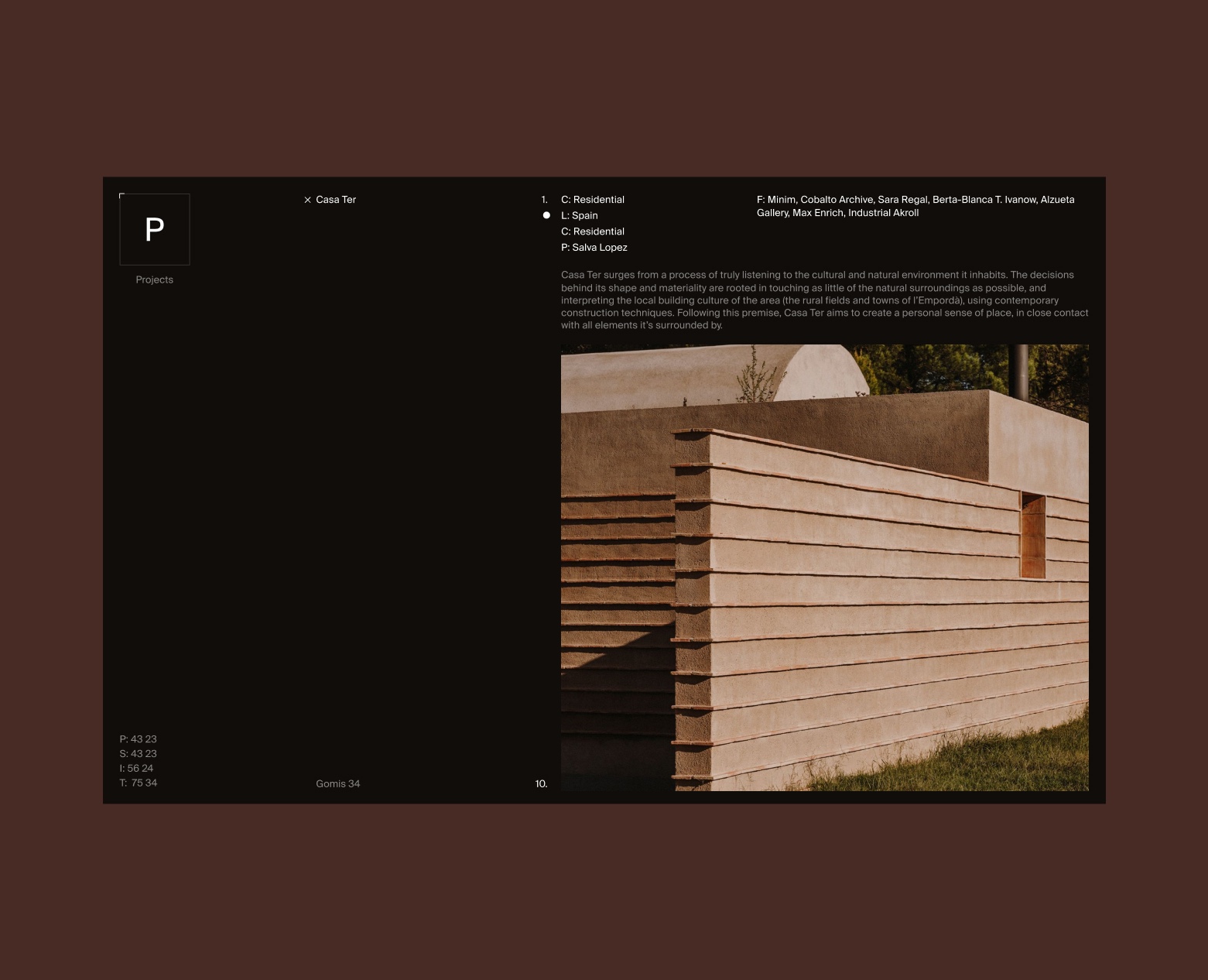 MESURA — Concept на Dprofile