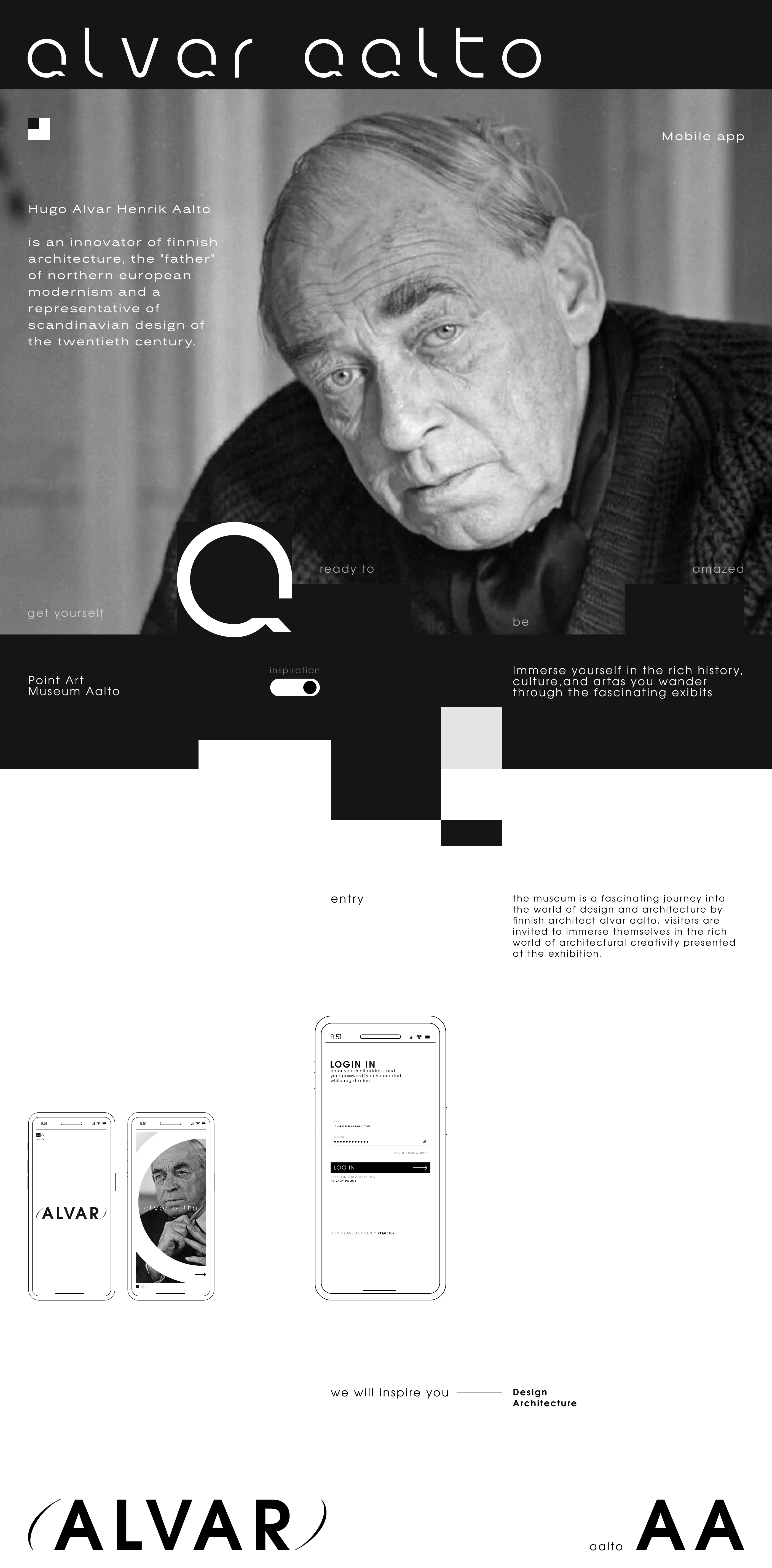 ALVAR AALTO — Изображение №1 — Брендинг на Dprofile