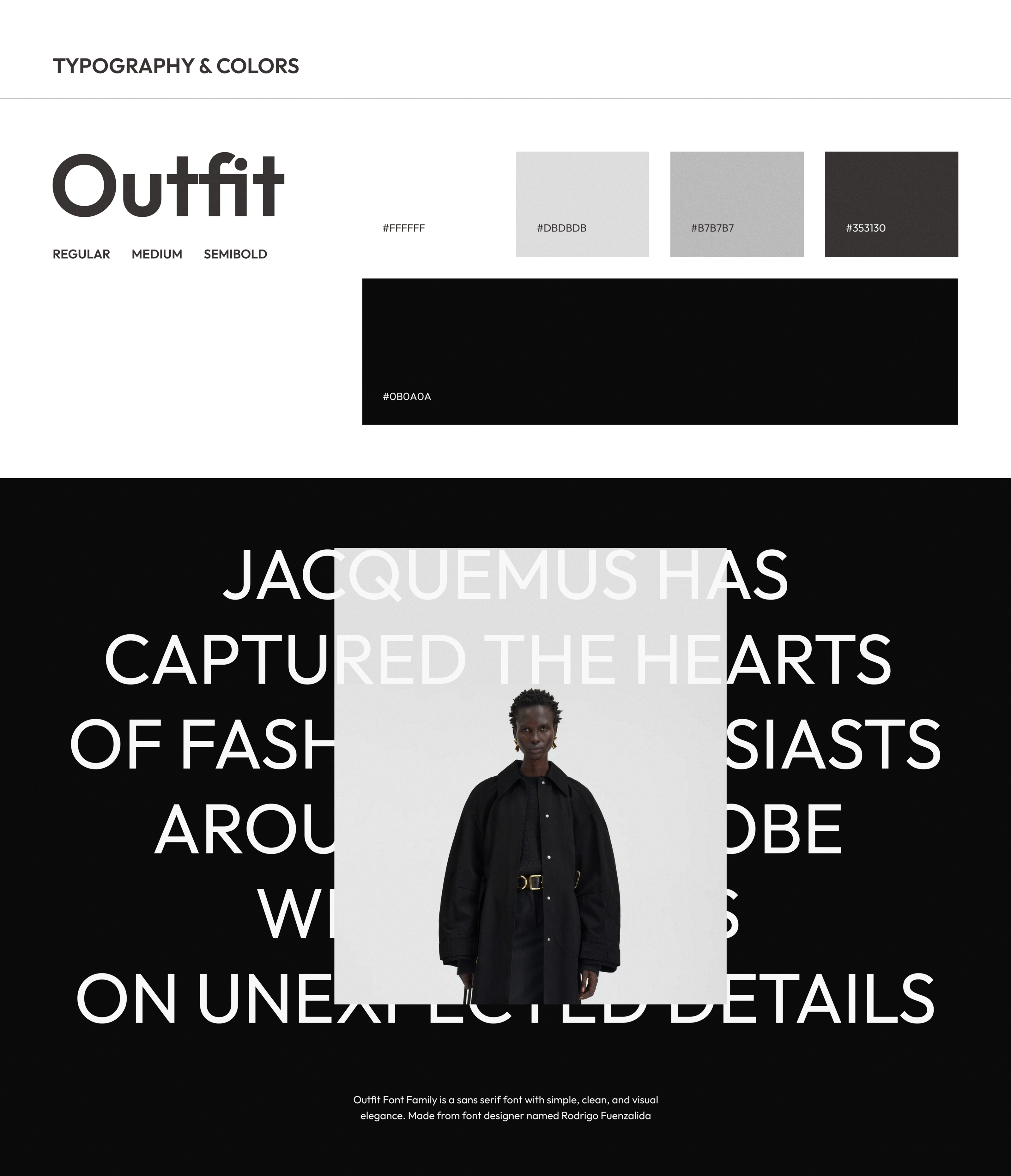 Jacquemus website — Изображение №5 — Интерфейсы, Анимация на Dprofile