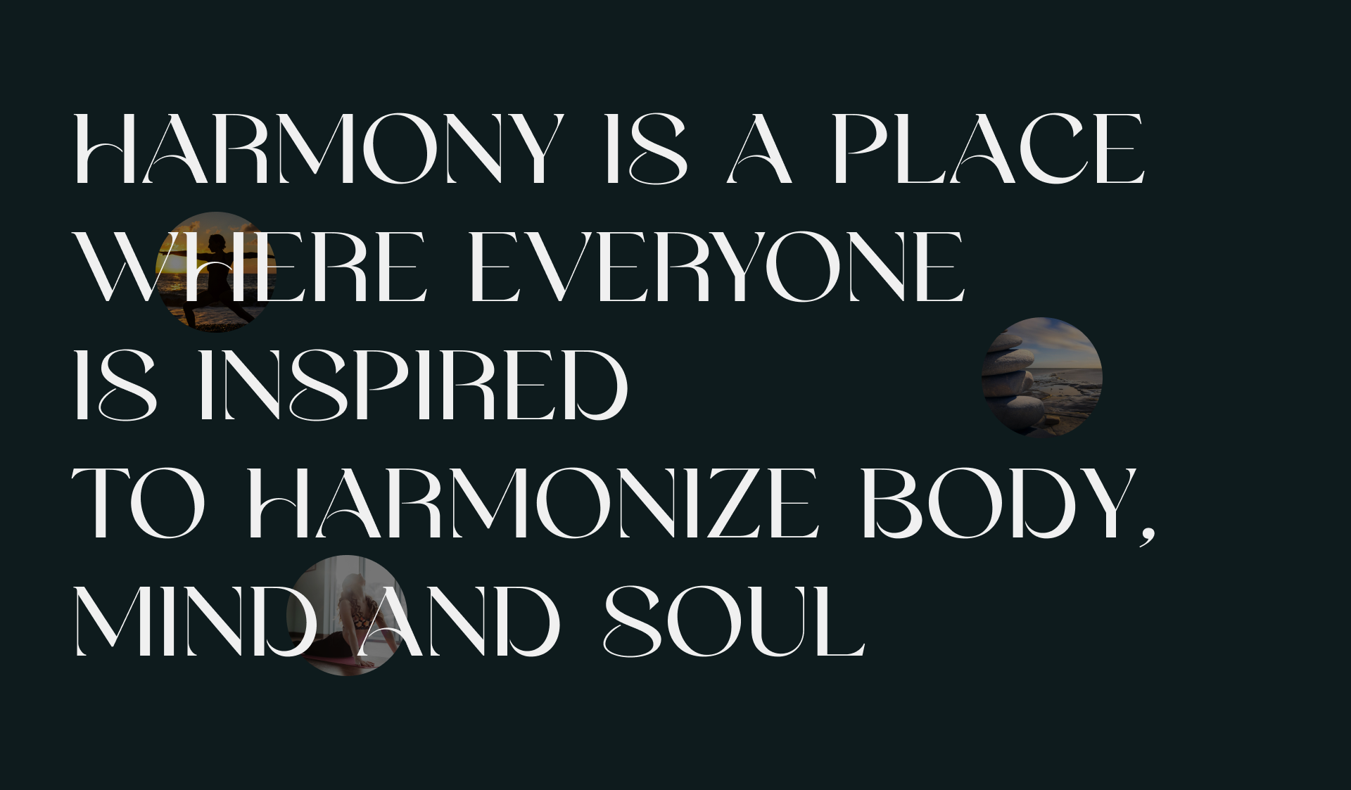 Yoga studio HARMONY — Изображение №2 — Анимация, Интерфейсы на Dprofile