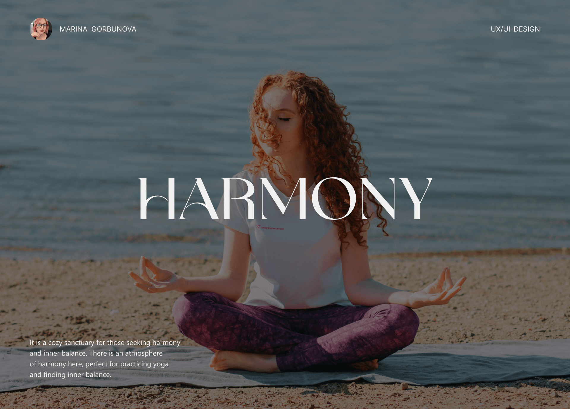 Yoga studio HARMONY — Изображение №1 — Анимация, Интерфейсы на Dprofile