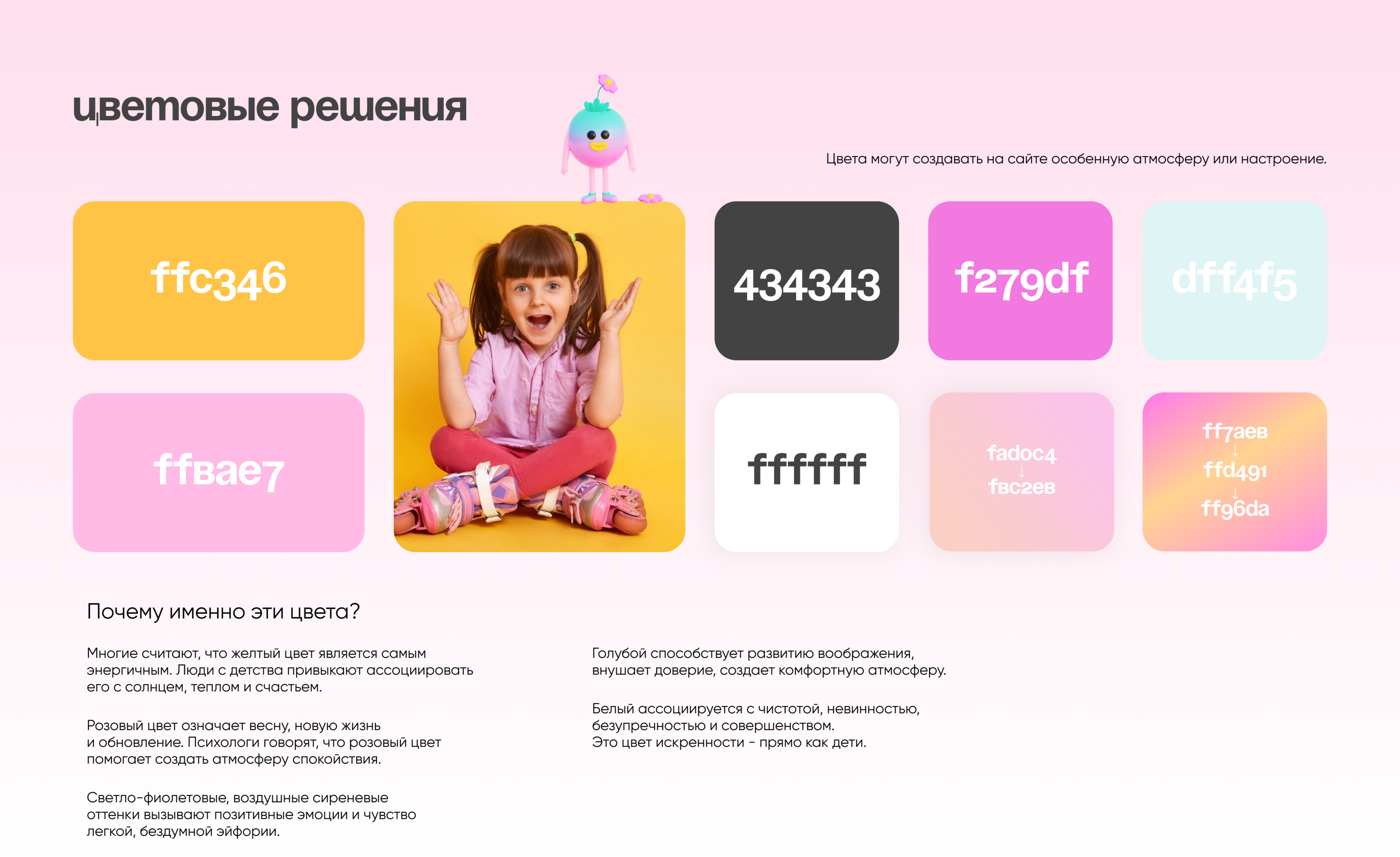 Многостраничный сайт для детского сада — Изображение №6 — Интерфейсы, Брендинг на Dprofile