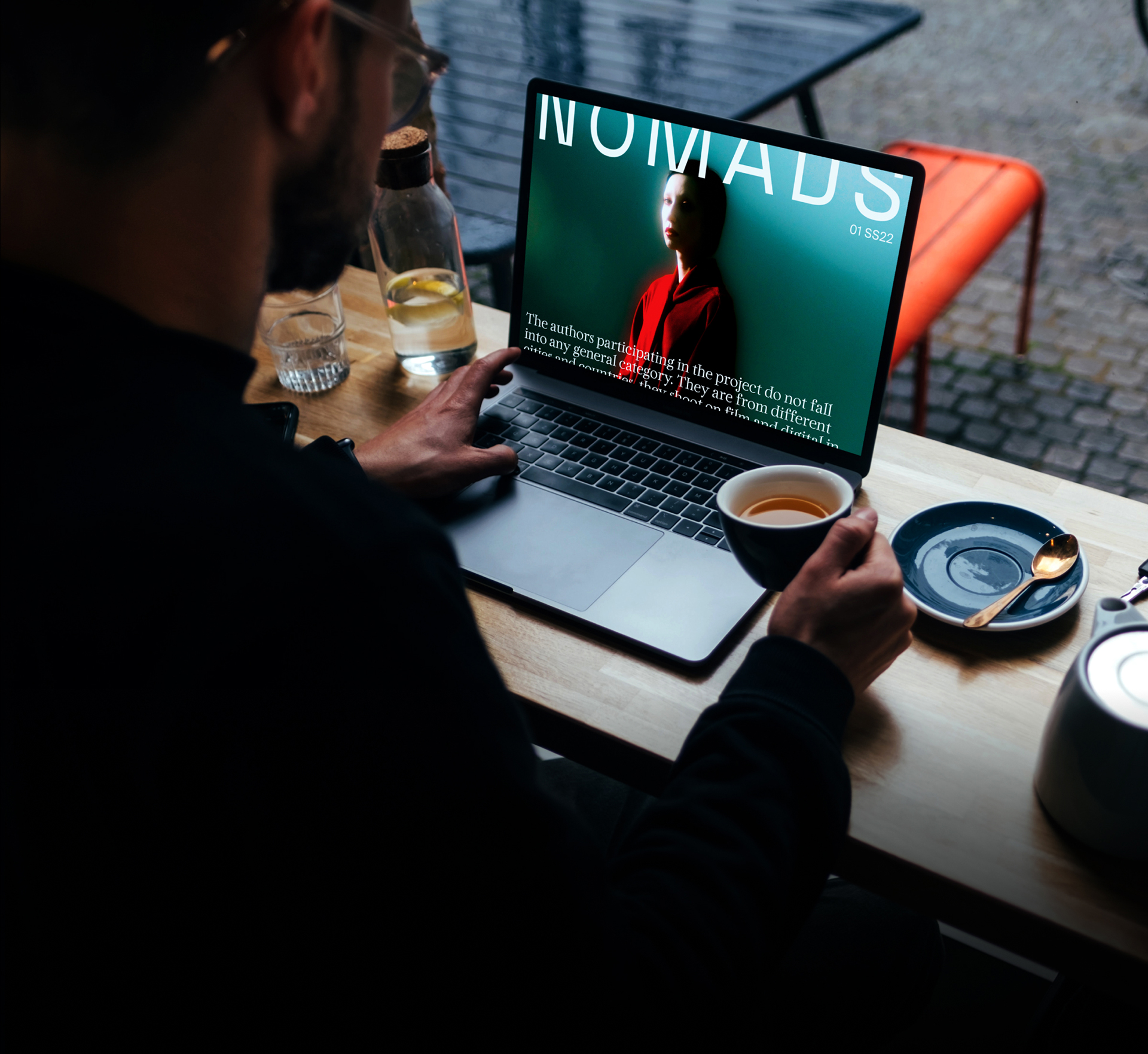 NOMADS текстовый лонгрид — Изображение №3 — Интерфейсы на Dprofile
