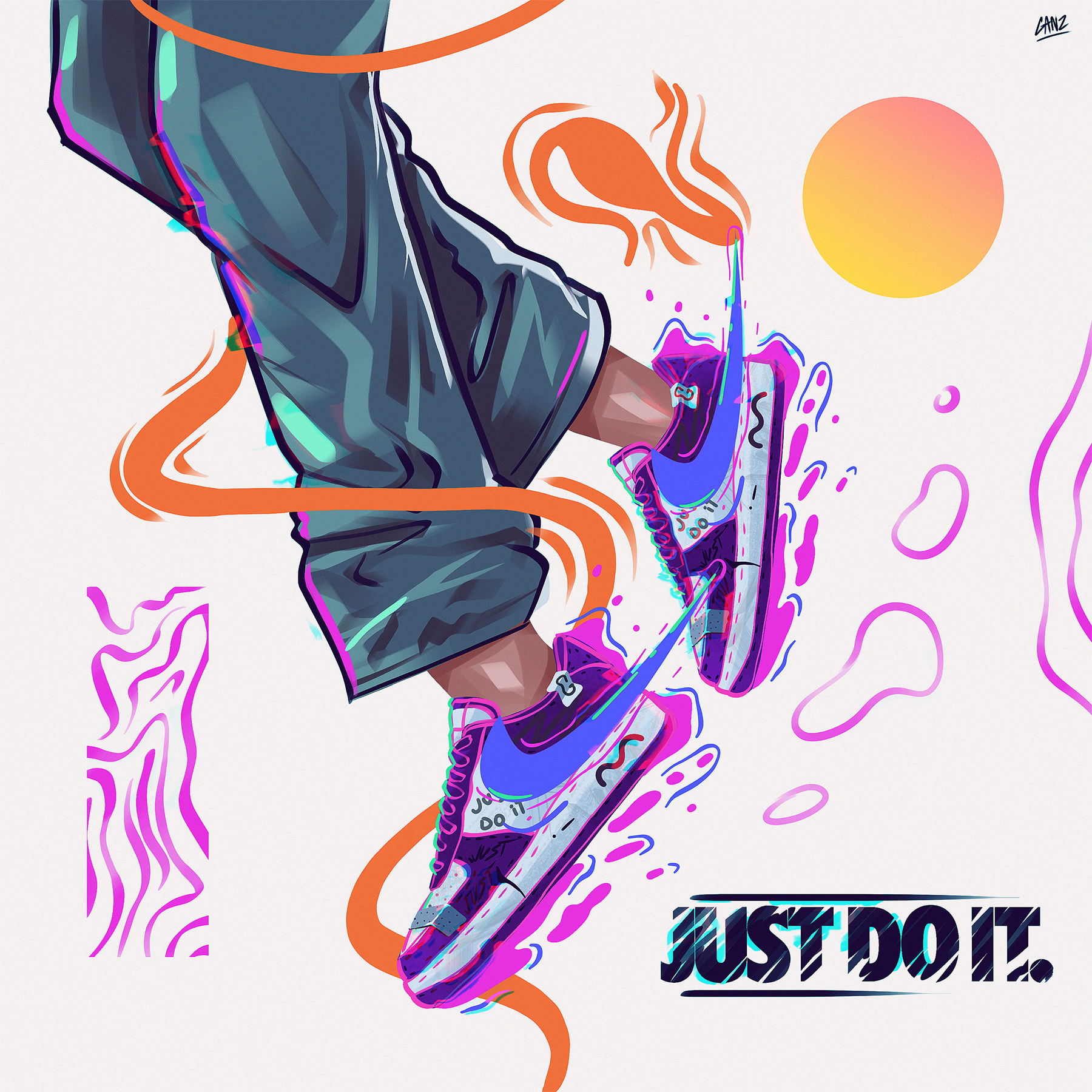 Nike "Just Do It" — Изображение №1 — Брендинг, Иллюстрация на Dprofile