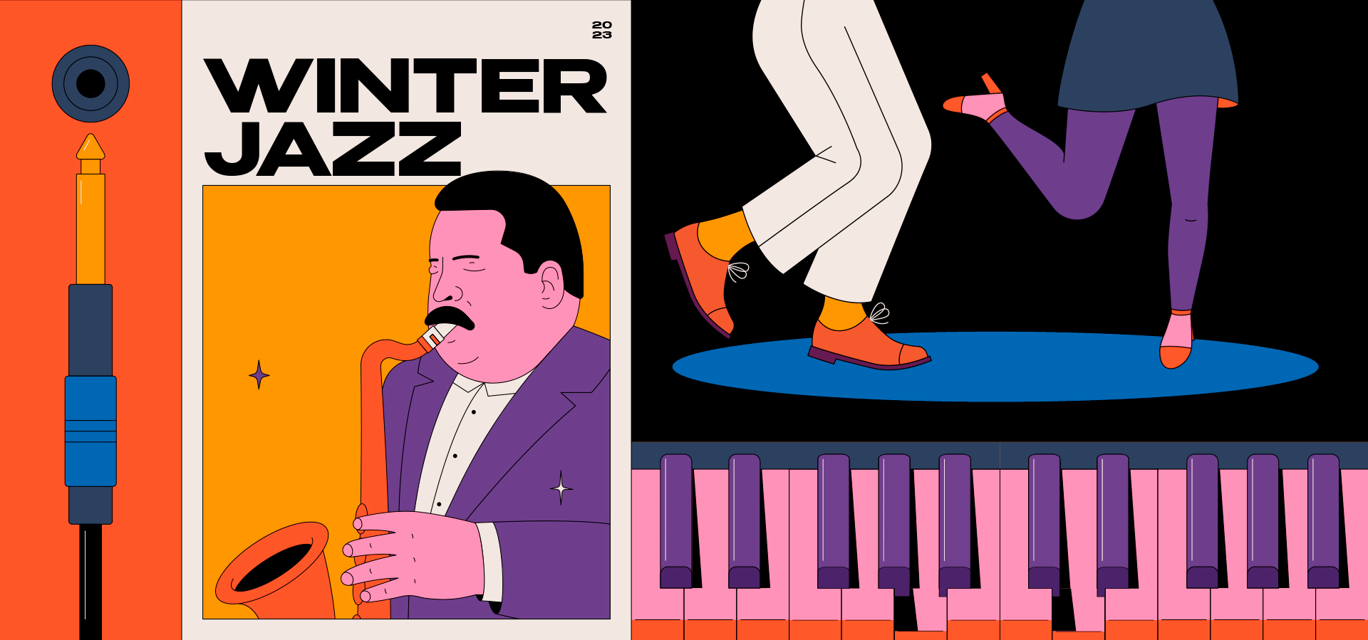 Winter Jazz — Изображение №4 — Иллюстрация, Анимация на Dprofile