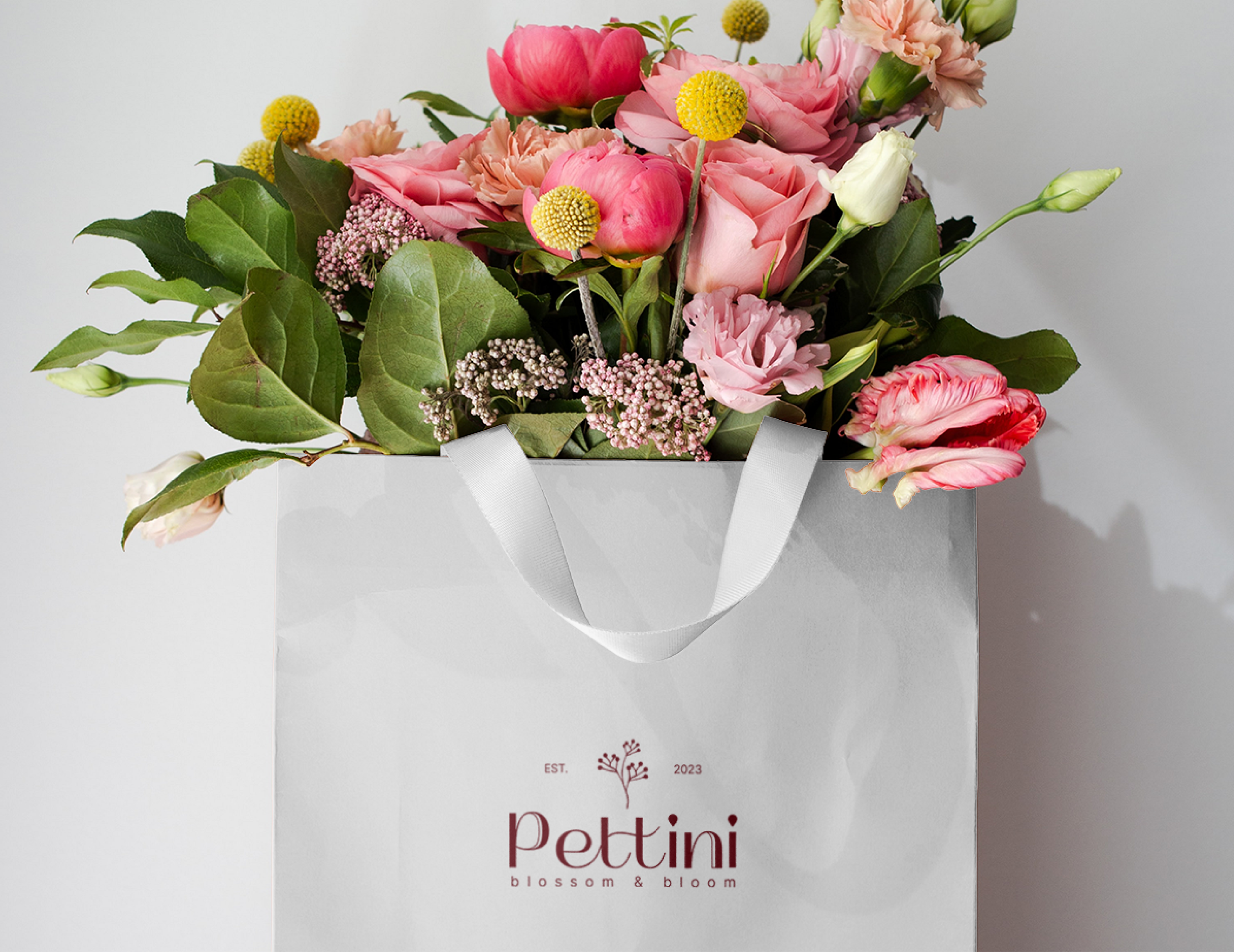 FLOWER BOUTIQUE | ЦВЕТОЧНЫЙ МАГАЗИН | BRAND IDENTITY — Изображение №9 — Брендинг, Маркетинг на Dprofile