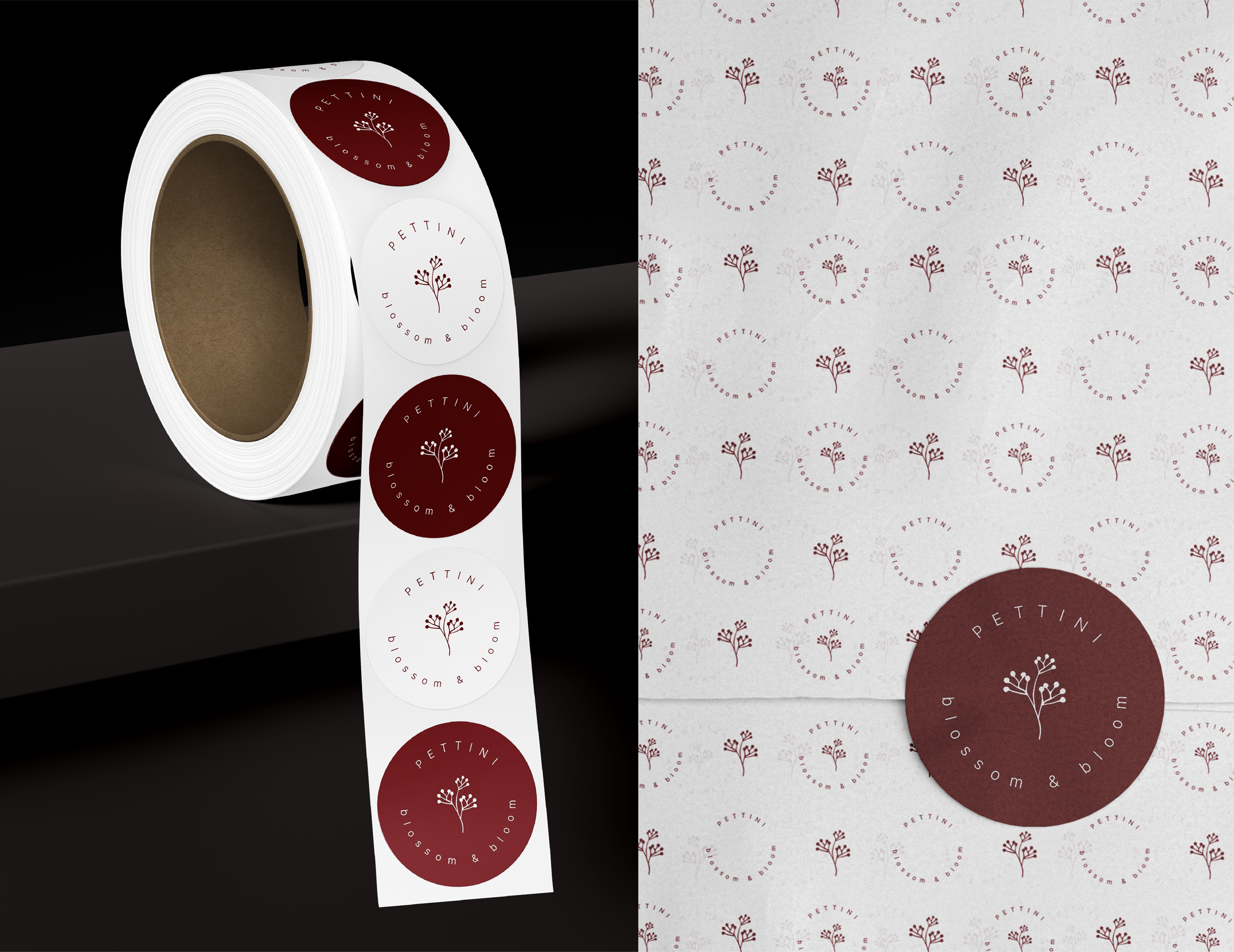 FLOWER BOUTIQUE | ЦВЕТОЧНЫЙ МАГАЗИН | BRAND IDENTITY — Изображение №8 — Брендинг, Маркетинг на Dprofile