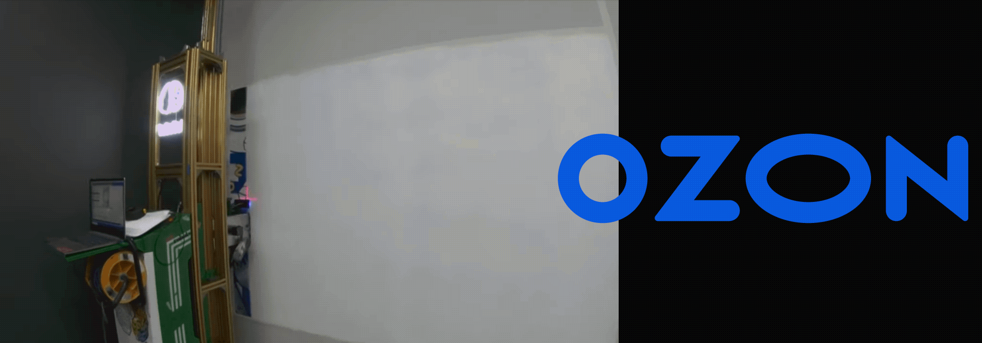 Иллюстрации. Оформление пунктов выдачи заказов бренда «Оzon» — Изображение №5 — Брендинг, Иллюстрация на Dprofile