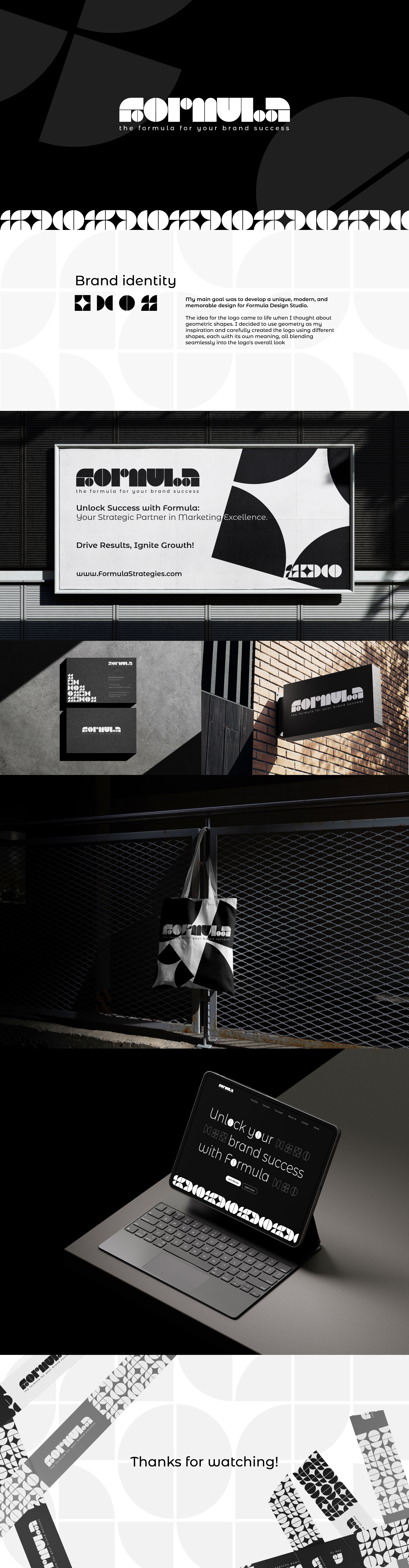 Formula | Brand Identity — Изображение №1 — Брендинг на Dprofile