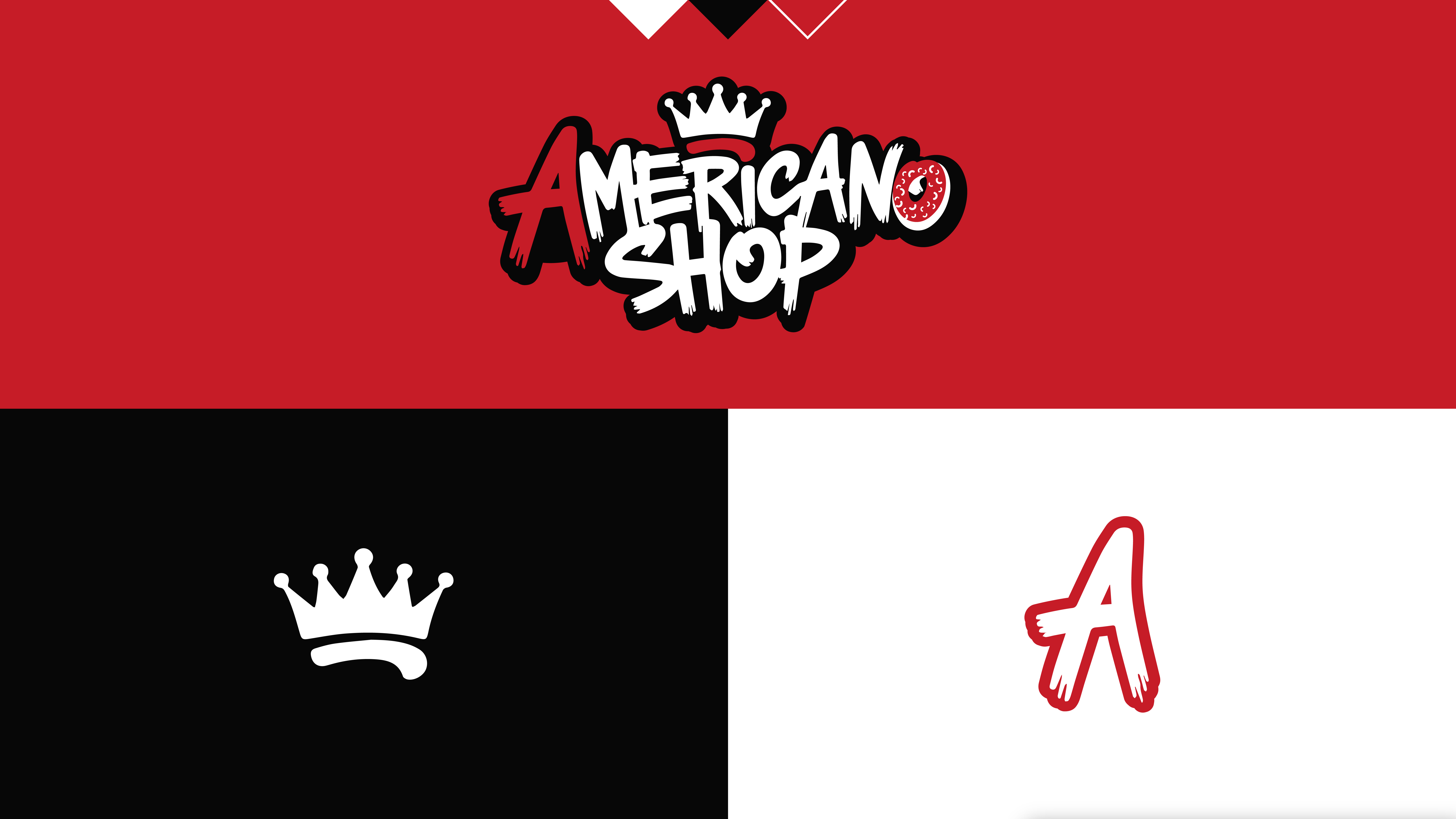 Логотип и айдентика бренда "Americano Shop"" — Изображение №2 — Брендинг на Dprofile