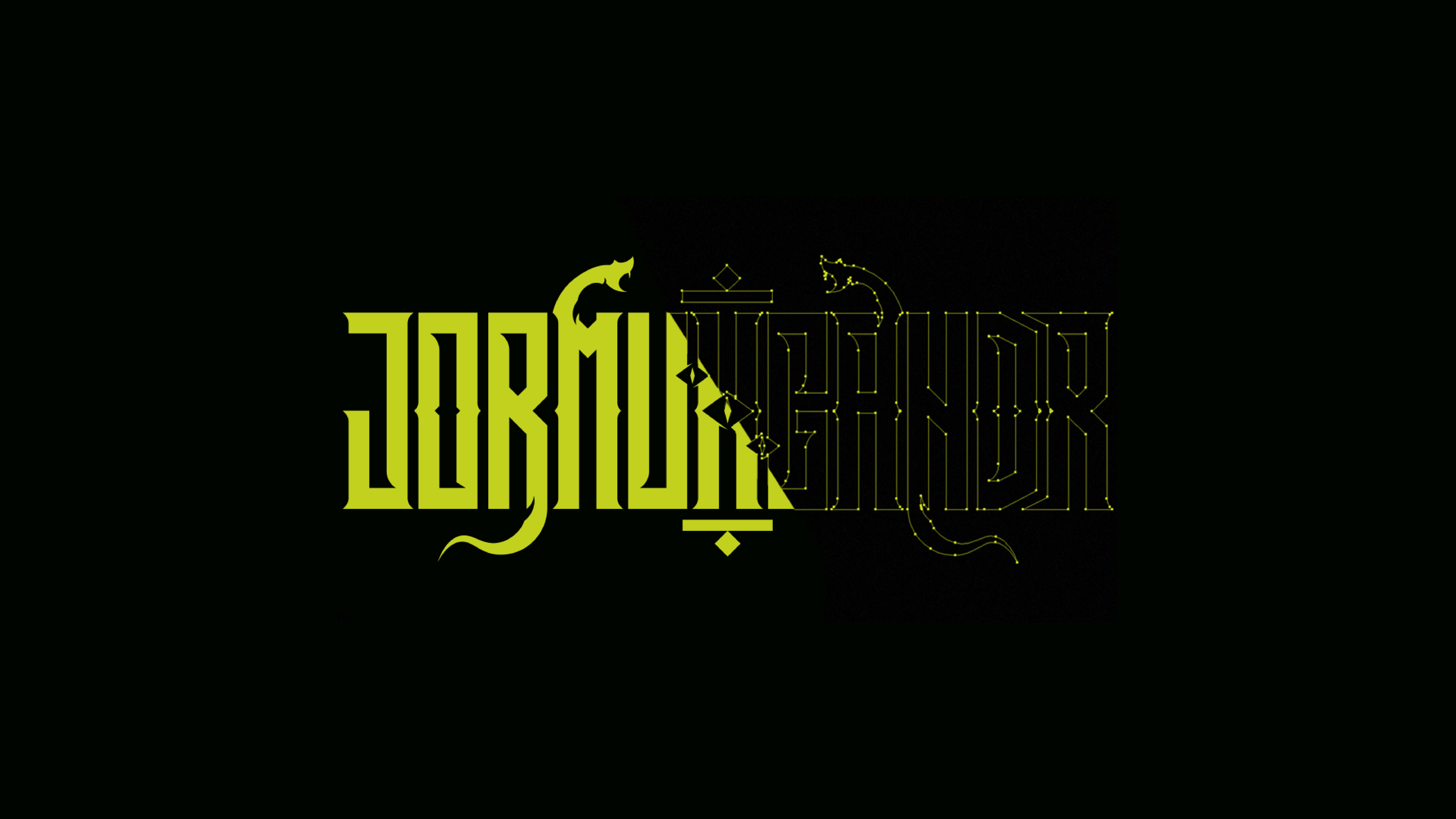 Jormungandr - леттеринг символа предстоящего года — Изображение №4 — Брендинг, Графика на Dprofile