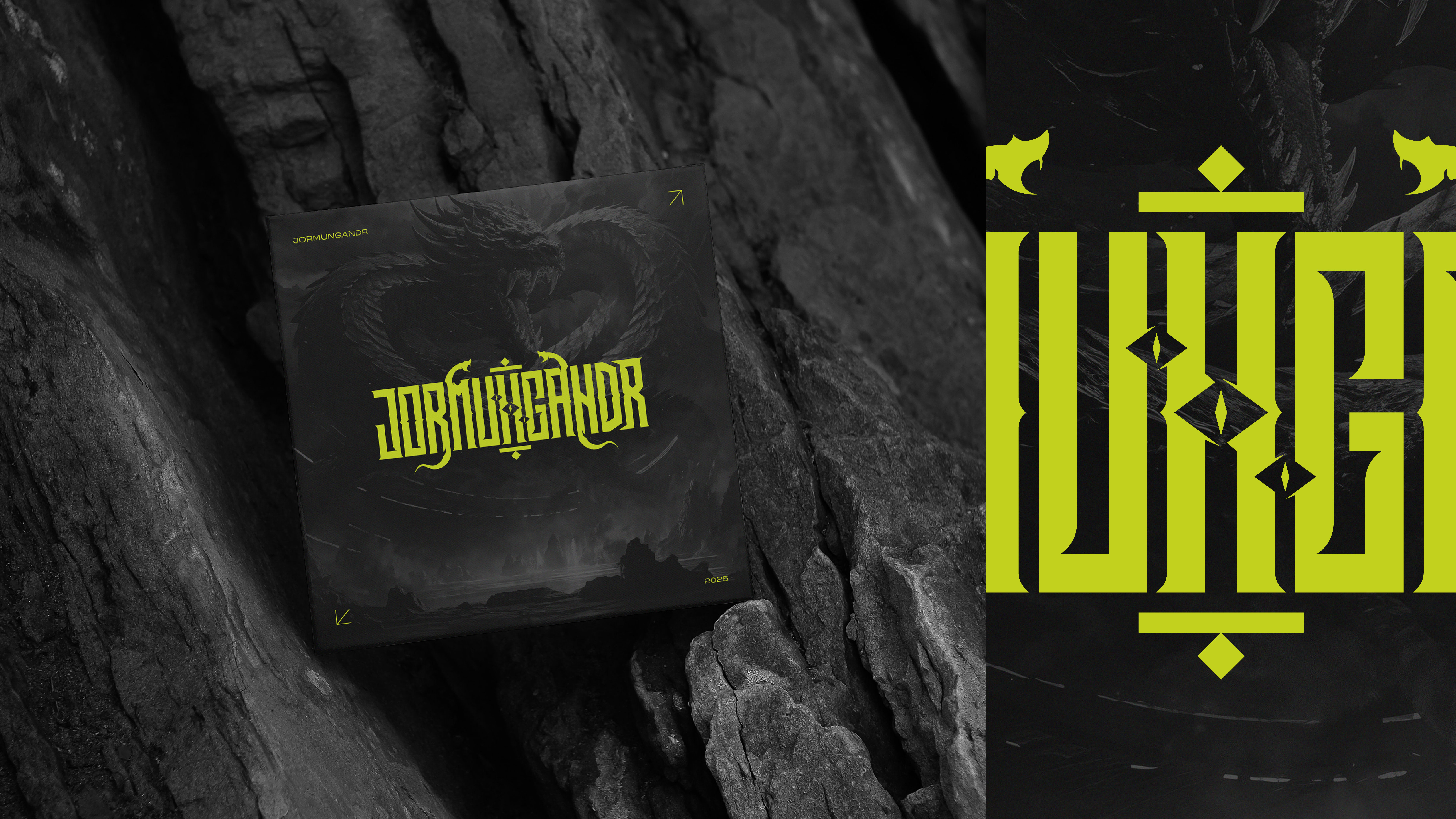 Jormungandr - леттеринг символа предстоящего года — Изображение №8 — Брендинг, Графика на Dprofile