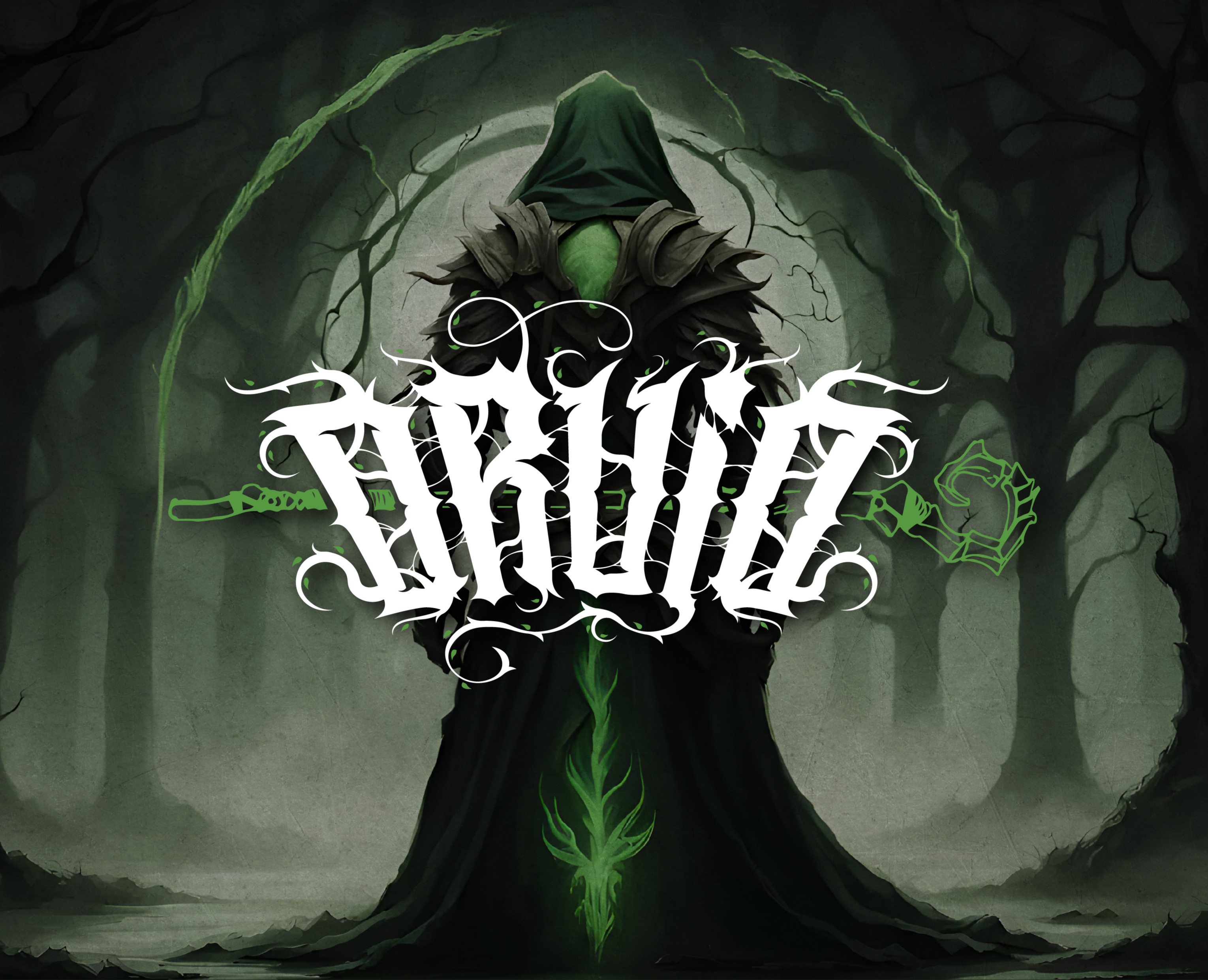 Lettering "Druid" — Брендинг, Графика на Dprofile