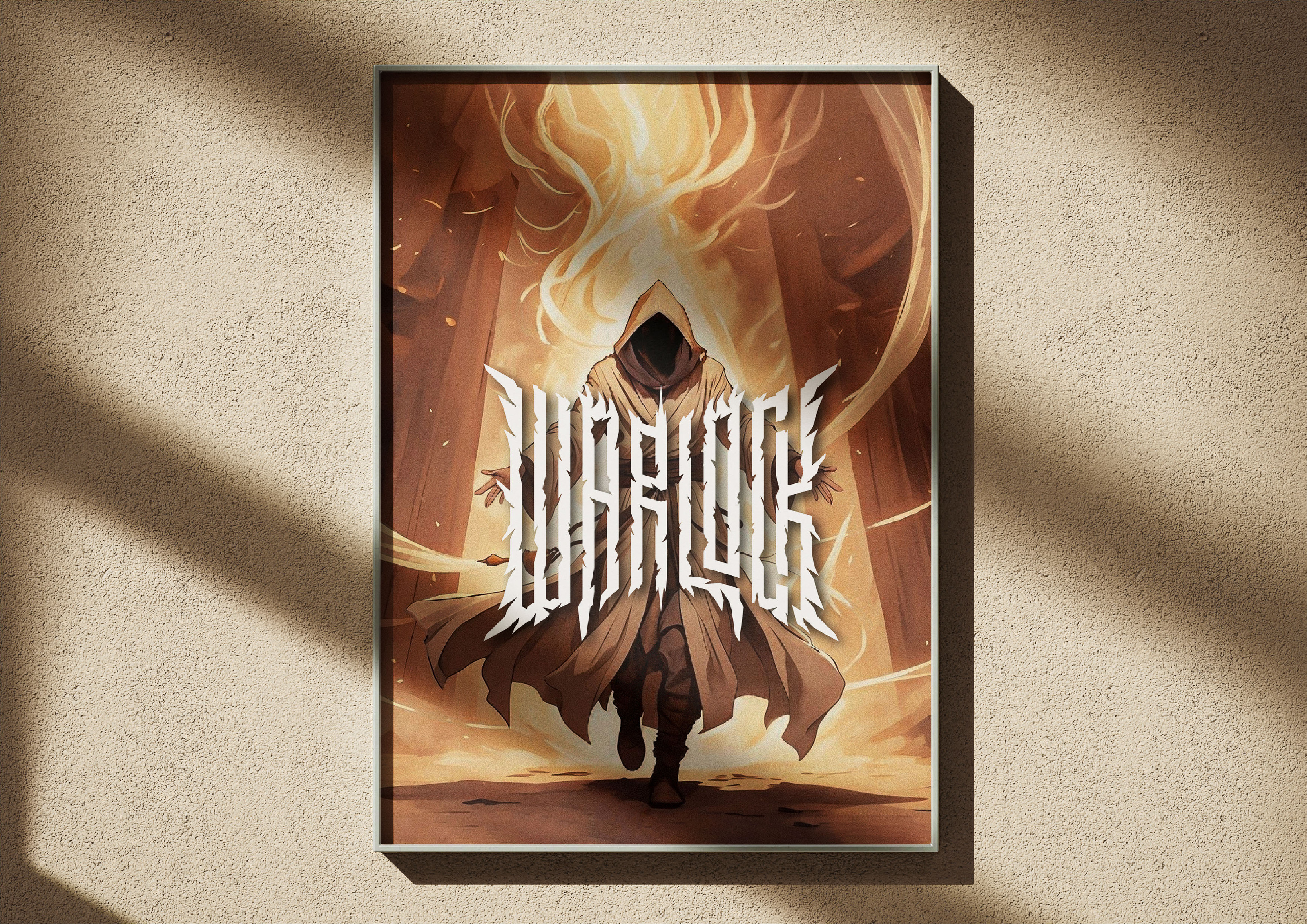 lettering "Warlock" — Изображение №3 — Графика на Dprofile