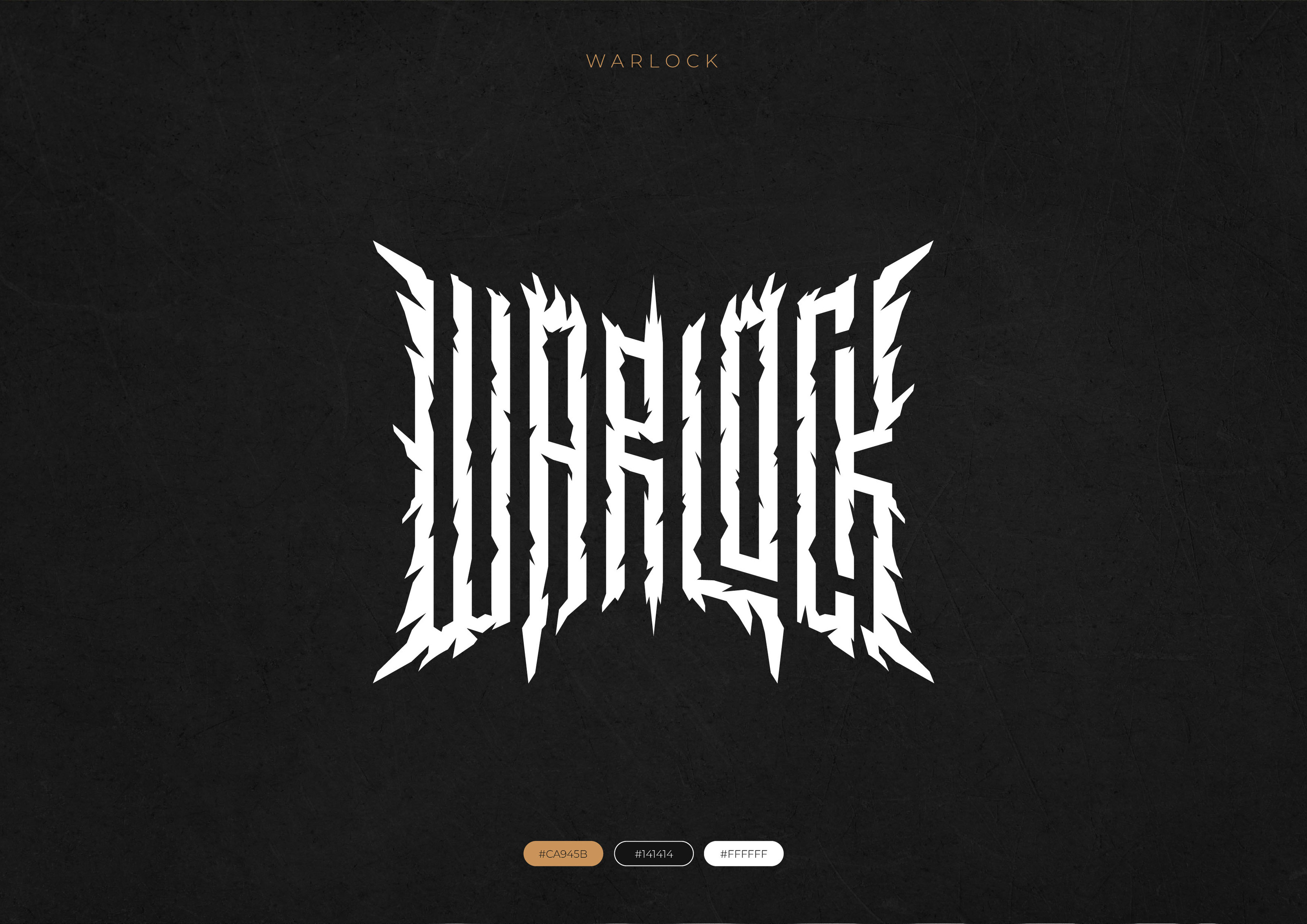 lettering "Warlock" — Изображение №4 — Графика на Dprofile